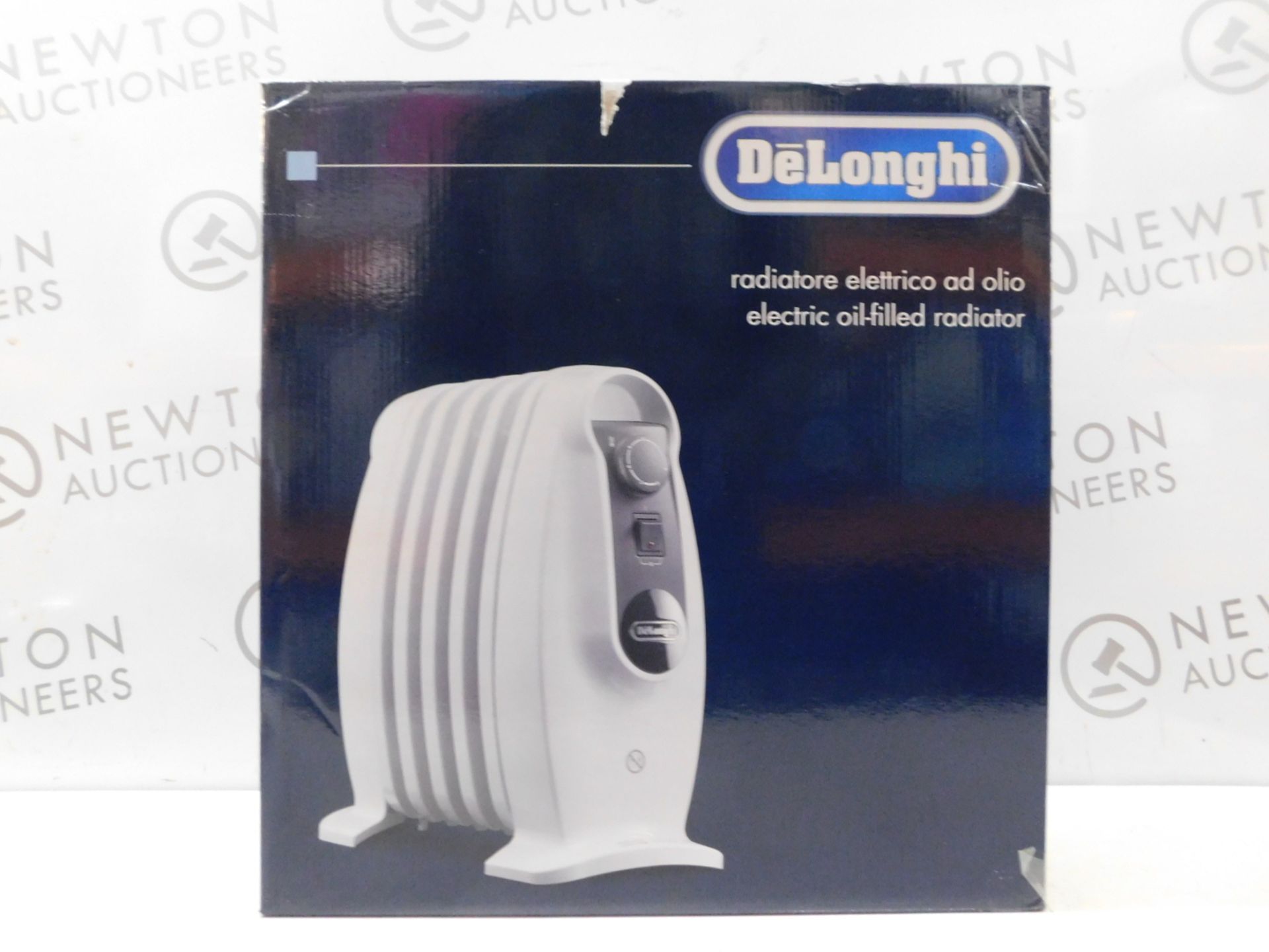 1 BOXED DELONGHI NANO SPEED WARM ELECTRIC RADIATOR RRP Â£89.99