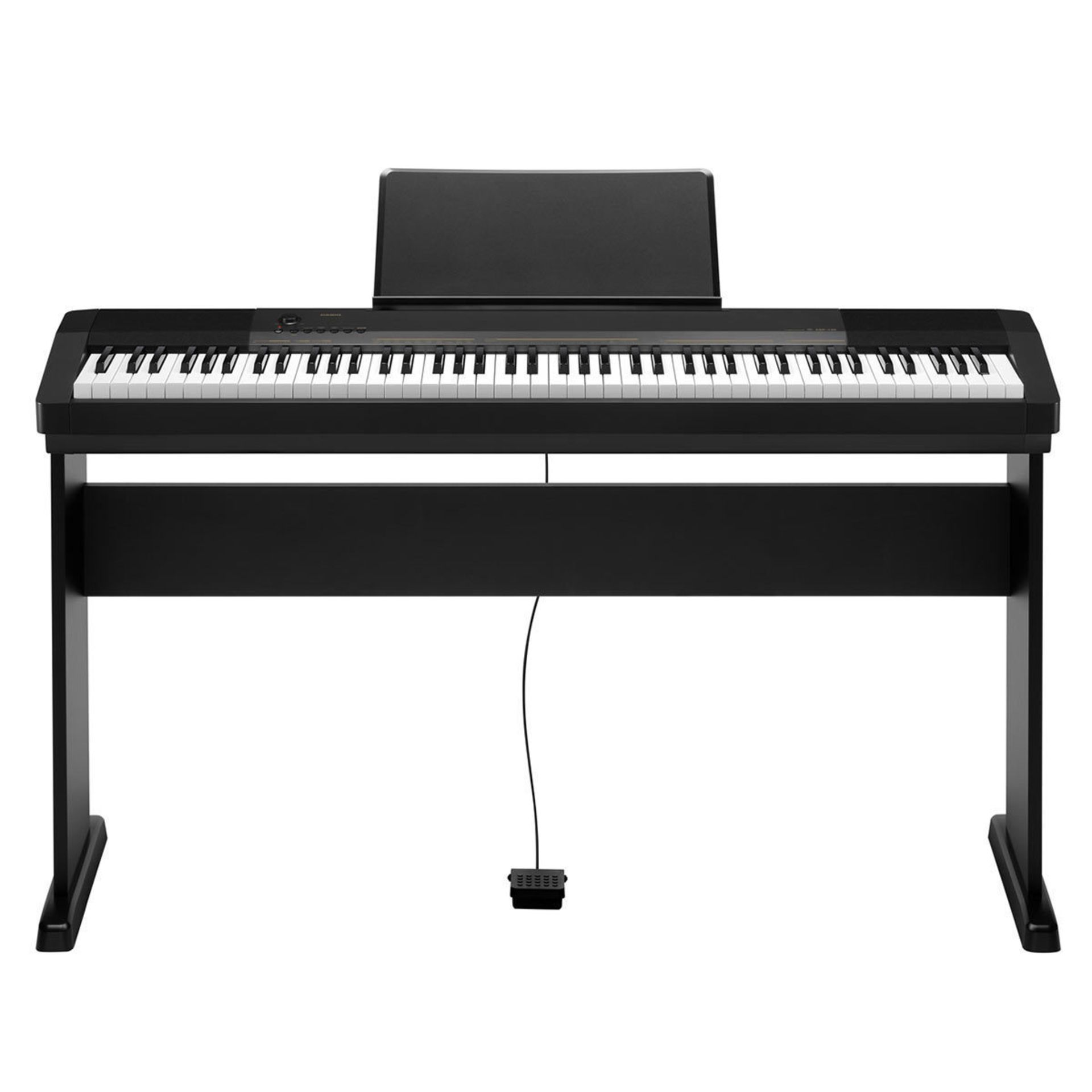 1 CASIO CDP-130BK 88 KEY DIGITAL PIANO WITH STAND RRP Â£549.99