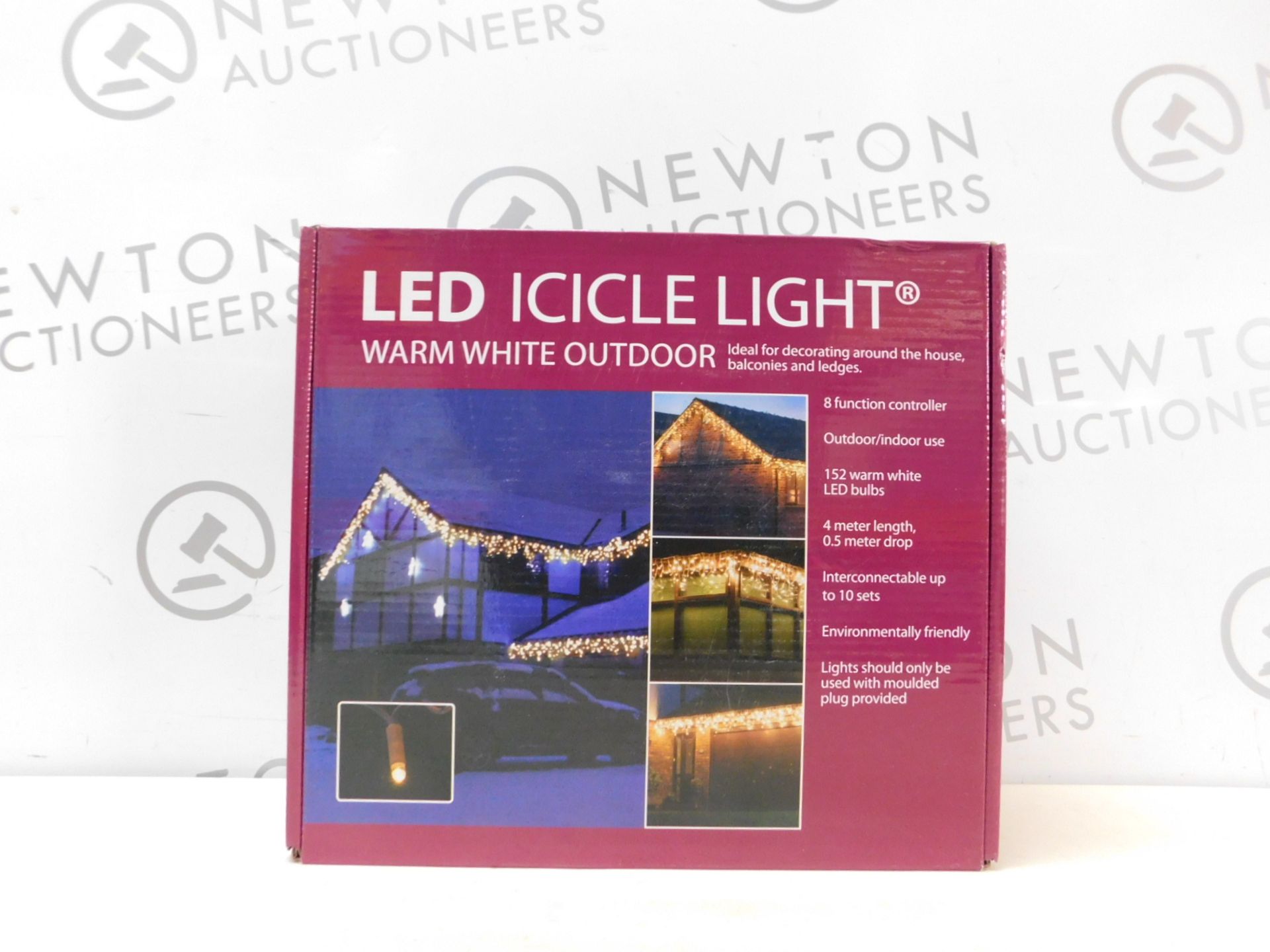 1 BOXED SET OF LED ICICLE LIGHTS RRP Â£39.99