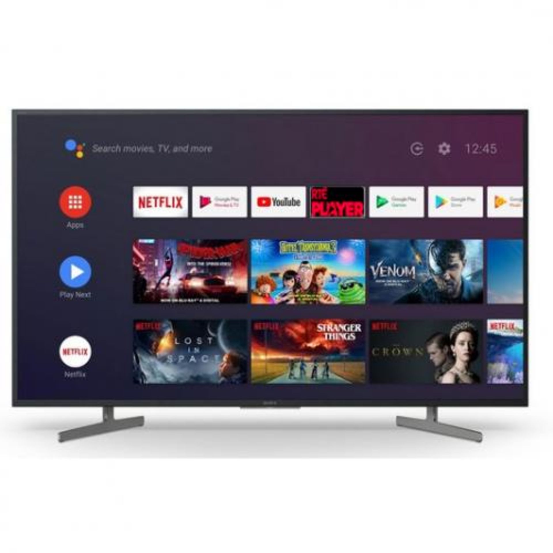 1 BOXED SONY BRAVIA 65" KD-65XG8196 4K ULTRA HD LED SMART TV WITH REMOTE RRP Â£1049.99 (WORKING,