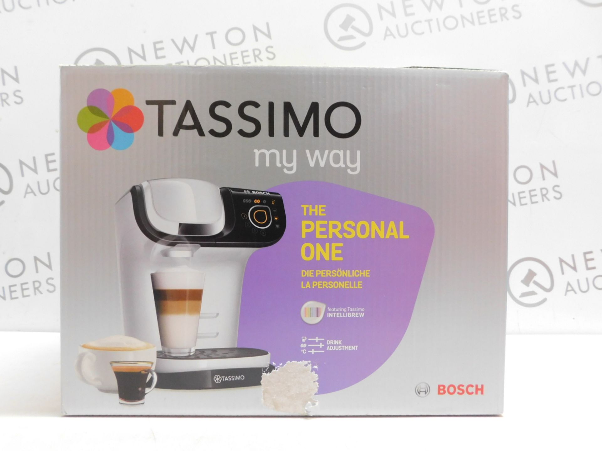 1 BOXED BOSCH TASSIMO MY WAY 2 TAS6004GB COFFEE MACHINE RRP Â£149.99