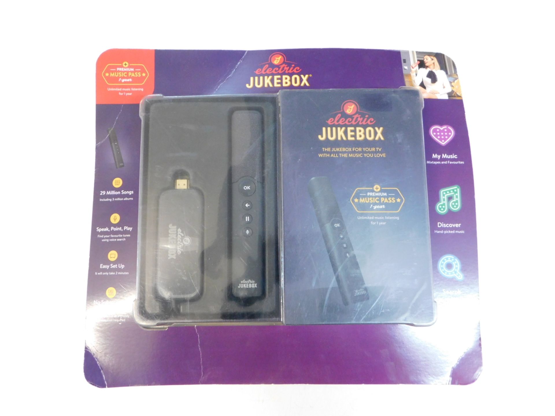 1 PACK OF ELECTRIC JUKEBOX STICK WITH REMOTE CONTROL RRP Â£199