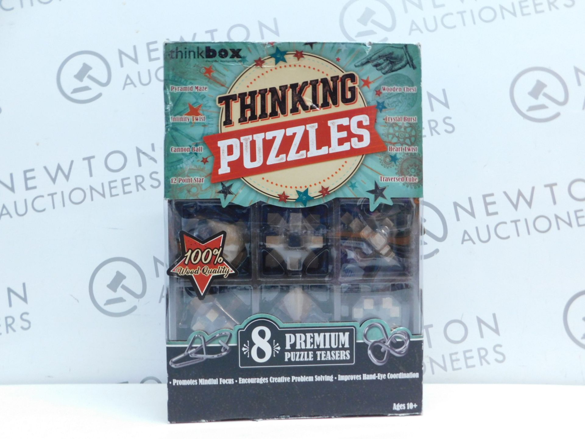 1 BOXED THINKBOX THINKING PUZZLES RRP Â£29.99