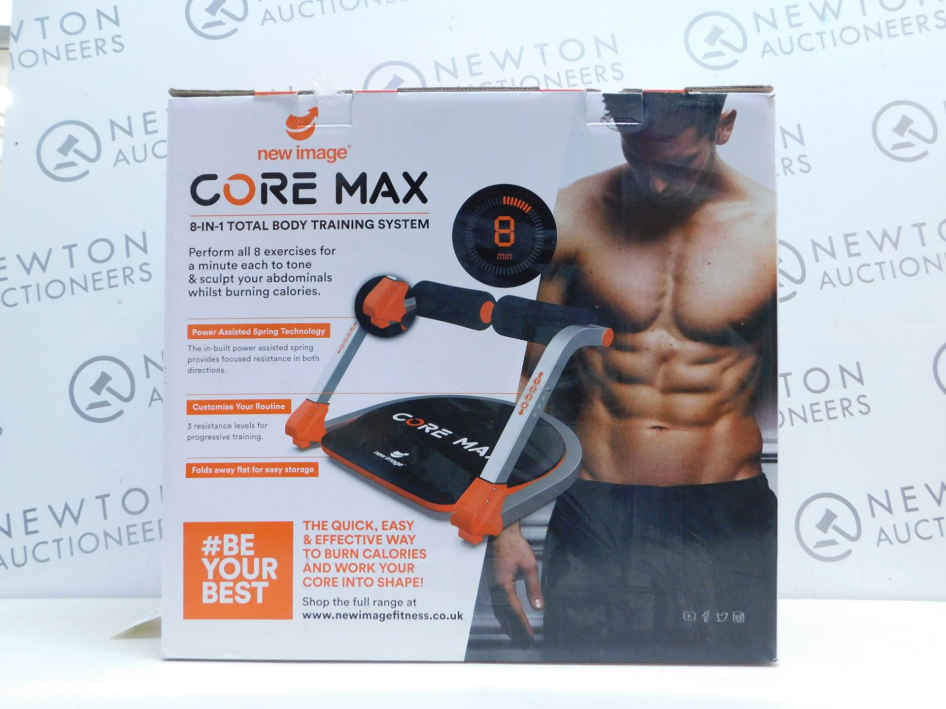 1 BOXED IMAGE CORE MAX 8 IN 1 TOTAL BODY TRAINING SYSTEM RRP Â£79.99