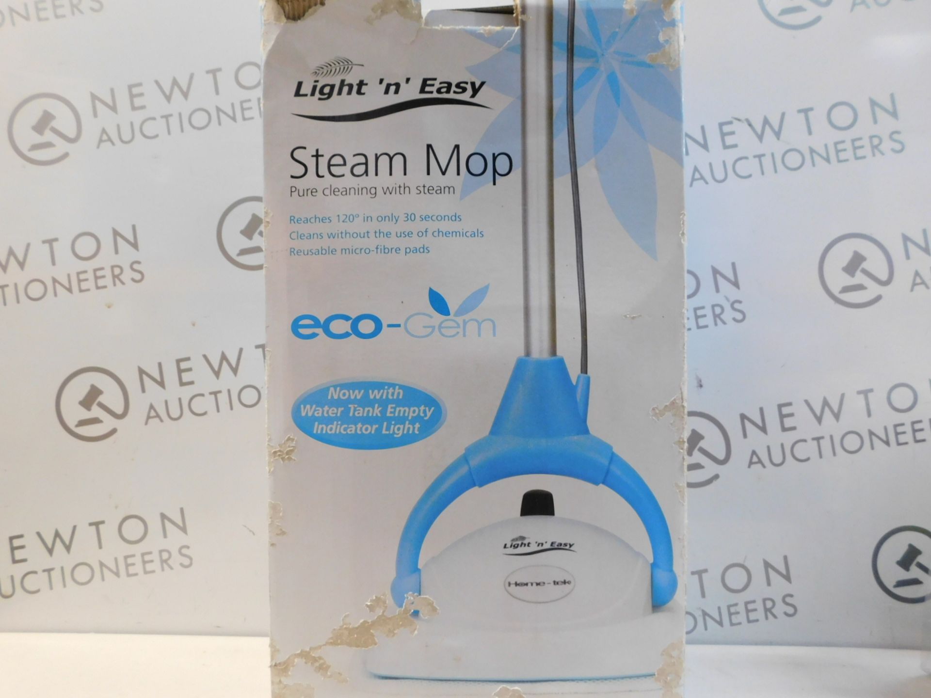 1 BOXED LIGHT 'N' EASY STEAM MOP RRP Â£44.99