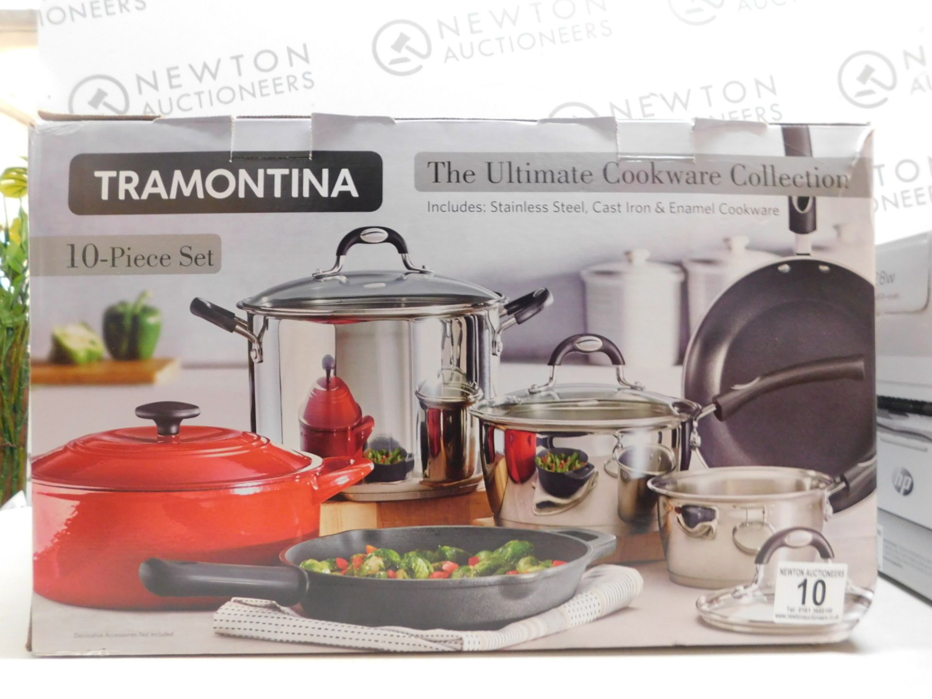 1 BOXED TRAMONTINA 10PC THE ULTIMAE COOKWARE COLLECTION SET RRP Â£199