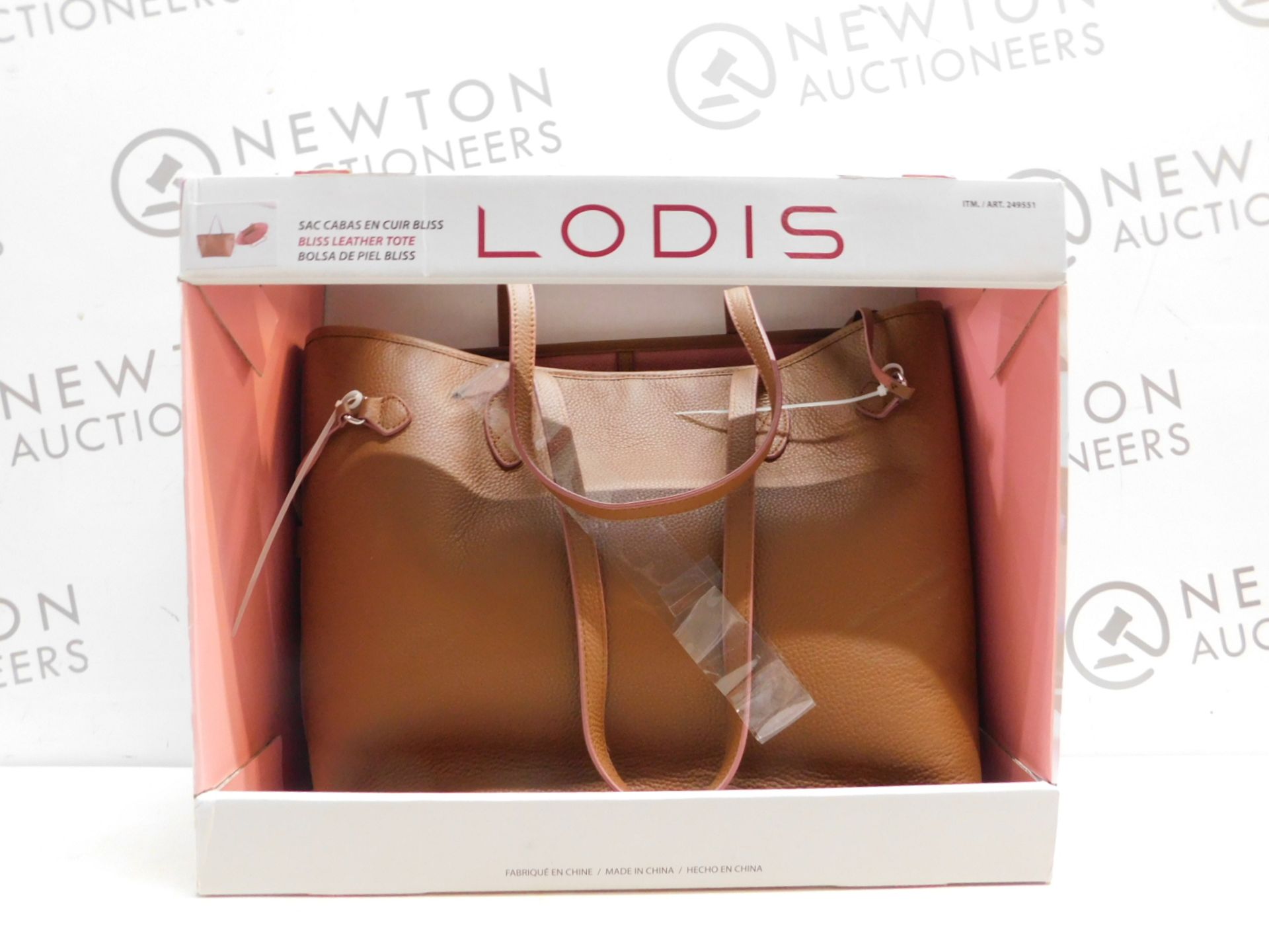 1 BRAND NEW BOXED LODIS BLISS LEATHER TOTE BAG RRP Â£49.99