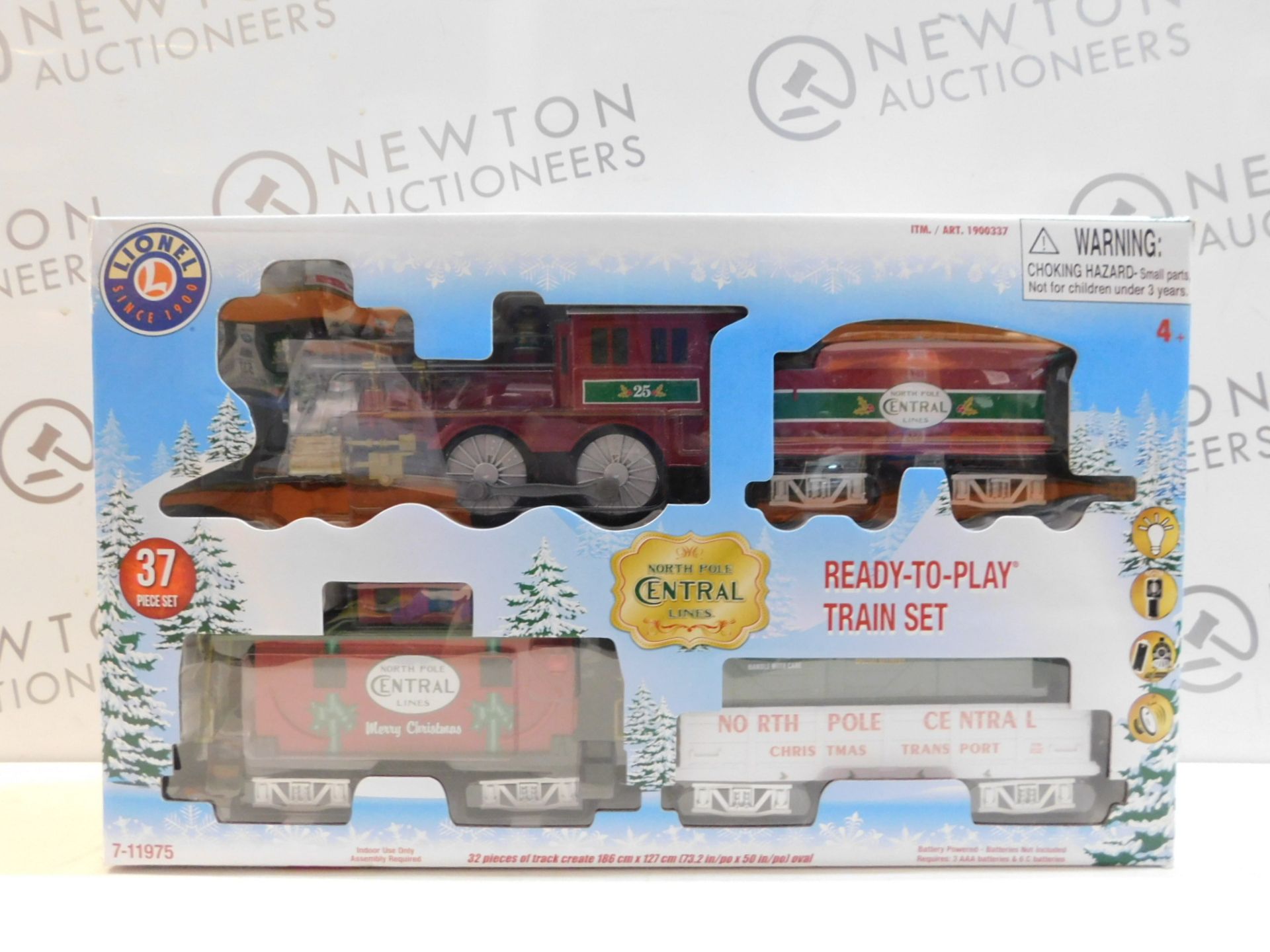 1 BOXED LIONEL POLAR EXPRESS READY TO PLAY TRAIN SET RRP Â£79.99