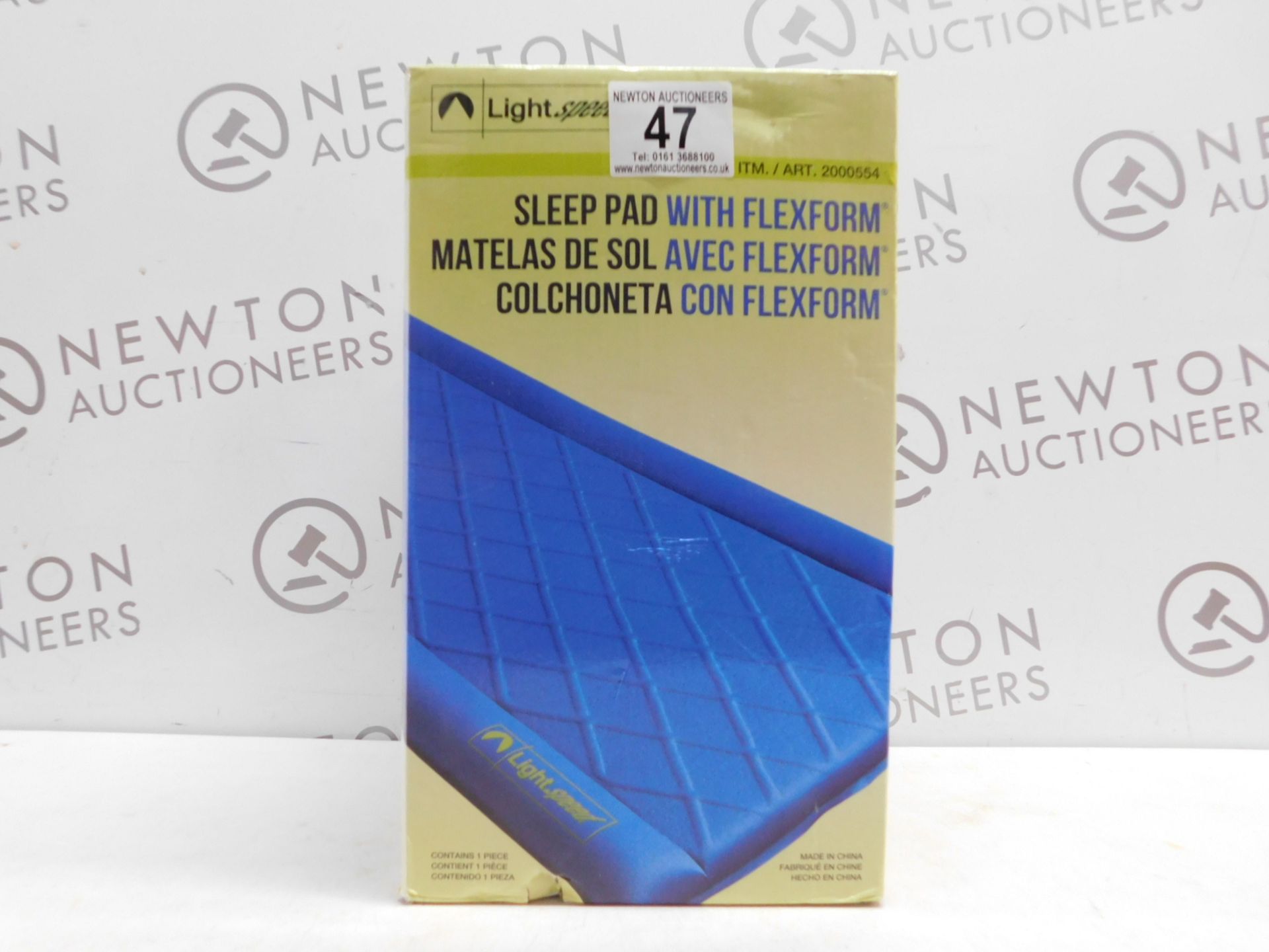 1 BOXED LIGHTSPEED SLEEP PAD WITH FLEXFORM RRP Â£79.99