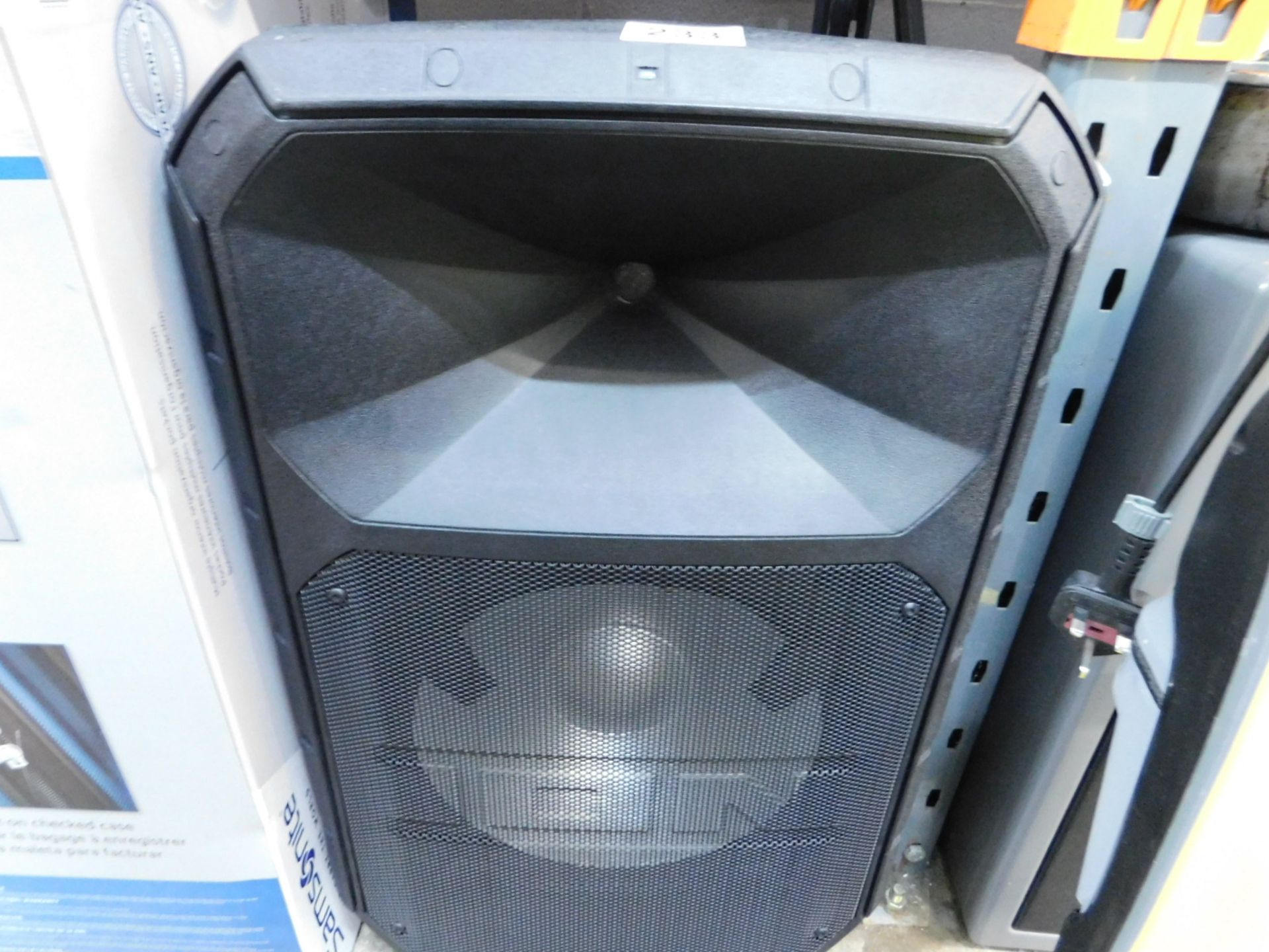 1 ION TOTAL PA MAX 500W BI-AMPLIFIED ALL-IN-ONE SPEAKER SYSTEM WITH STAND & MICROPHONE RRP Â£299