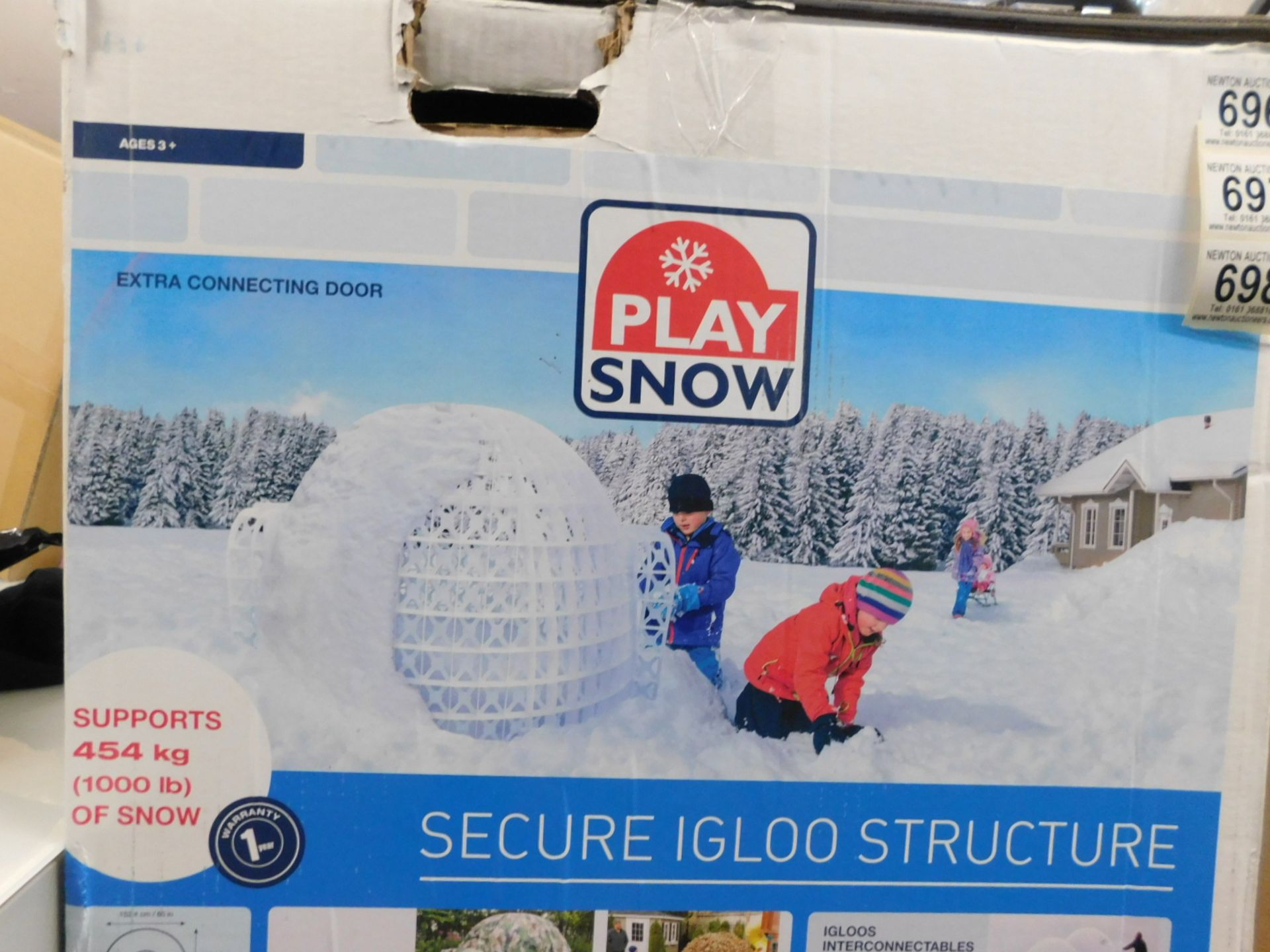 1 BOXED PLAY SNOW SECURE 5FT IGLOO STRUCTURE RRP Â£179.99