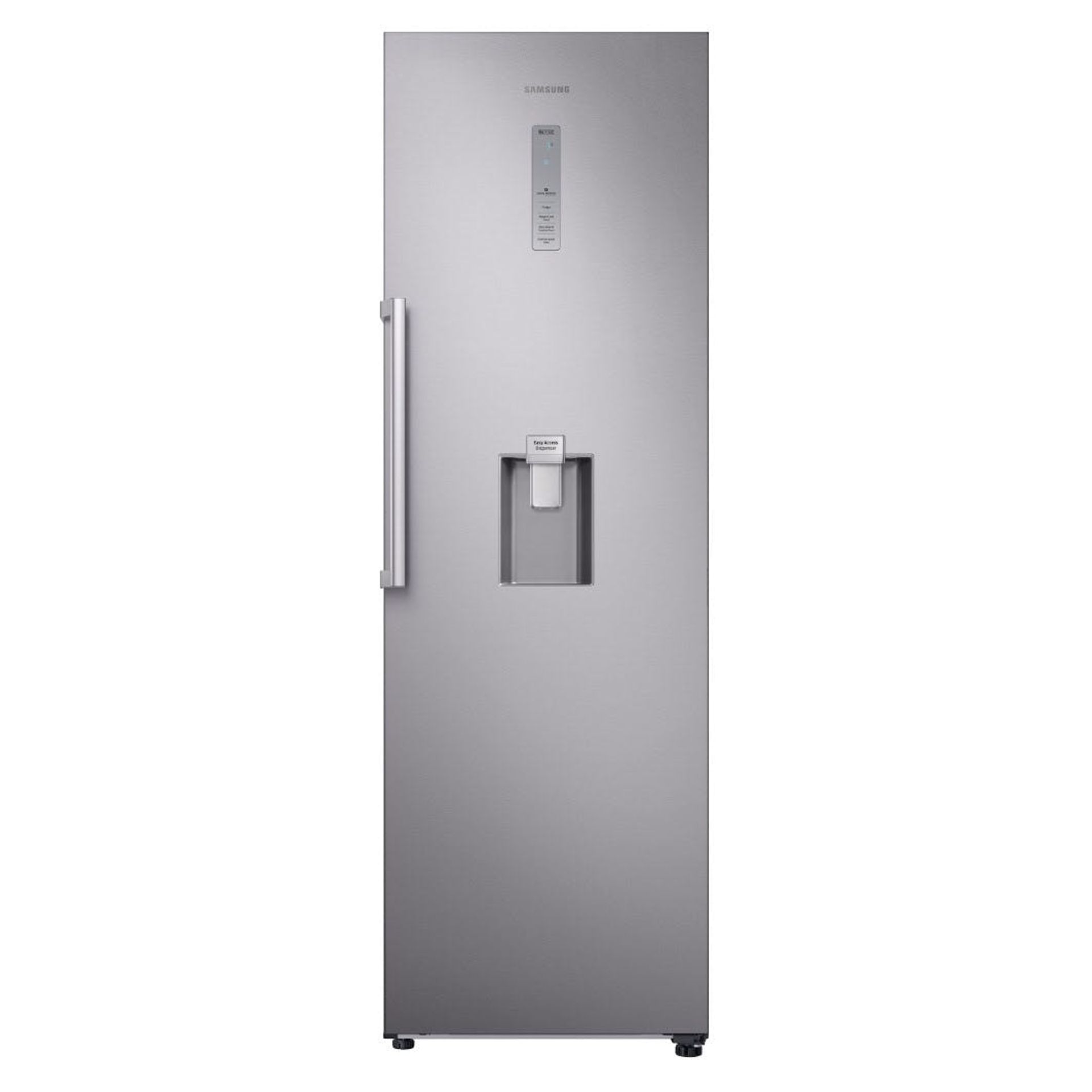 1 SAMSUNG RR39M7340SA SILVER TALL STANDING FRIDGE WITH WATER DISPENSER RRP Â£699 (WORKING, IN VERY