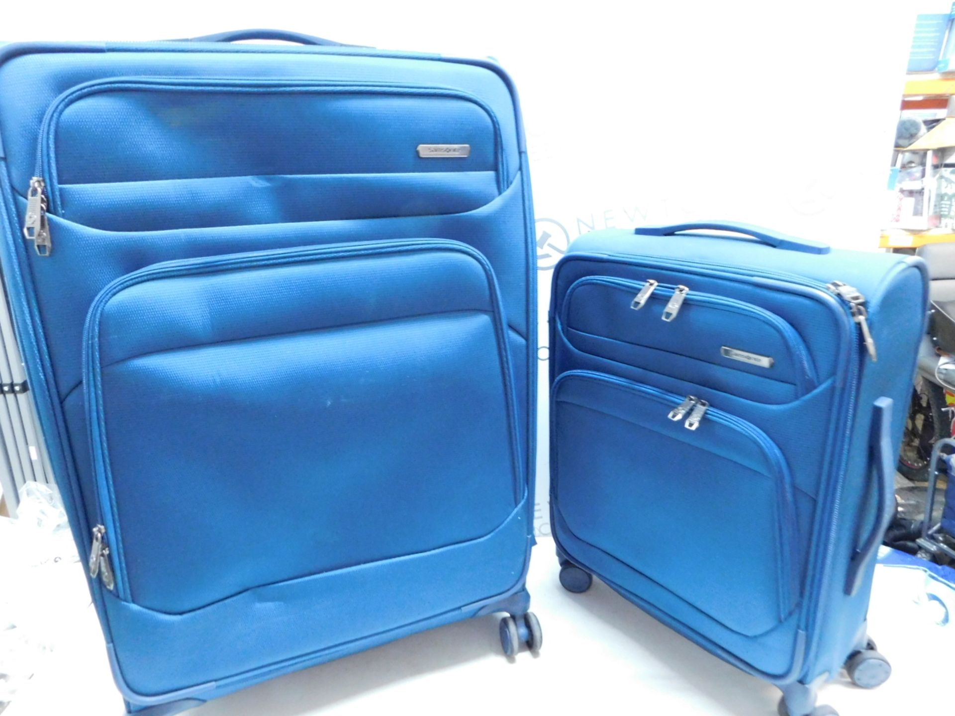 1 SAMSONITE EXPLORE ECO 2-PIECE SOFTSIDE SPINNER LUGGAGE SET RRP Â£229.99