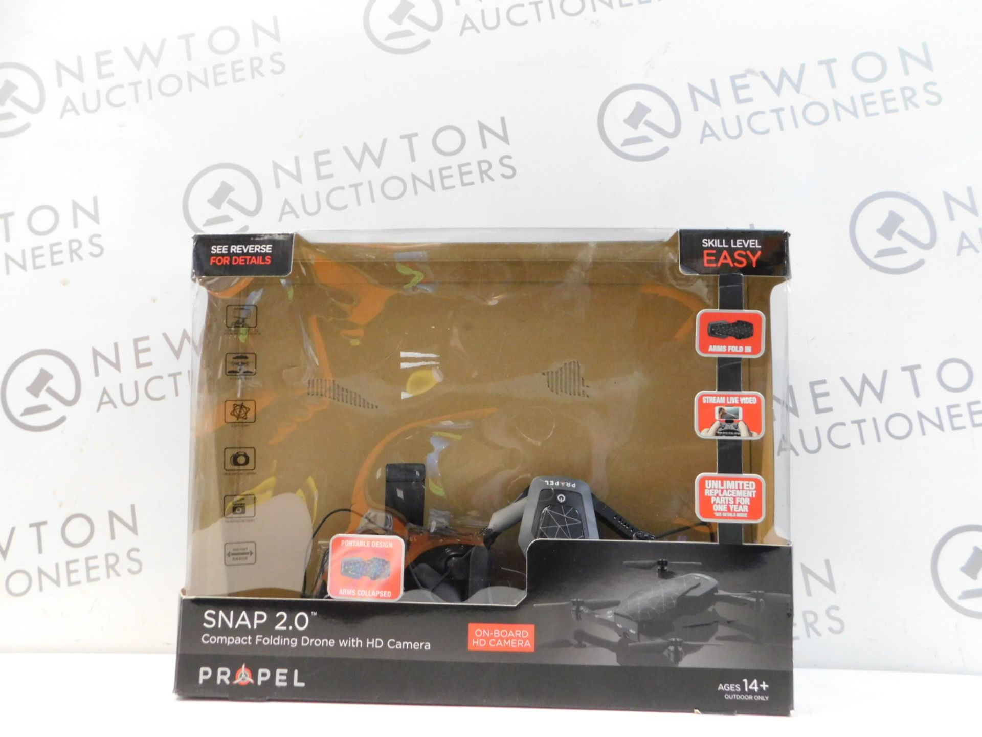 1 BOXED PROPEL SNAP 2.0 COMPACT FOLDING DRONE WITH HD CAMERA RRP Â£89.99