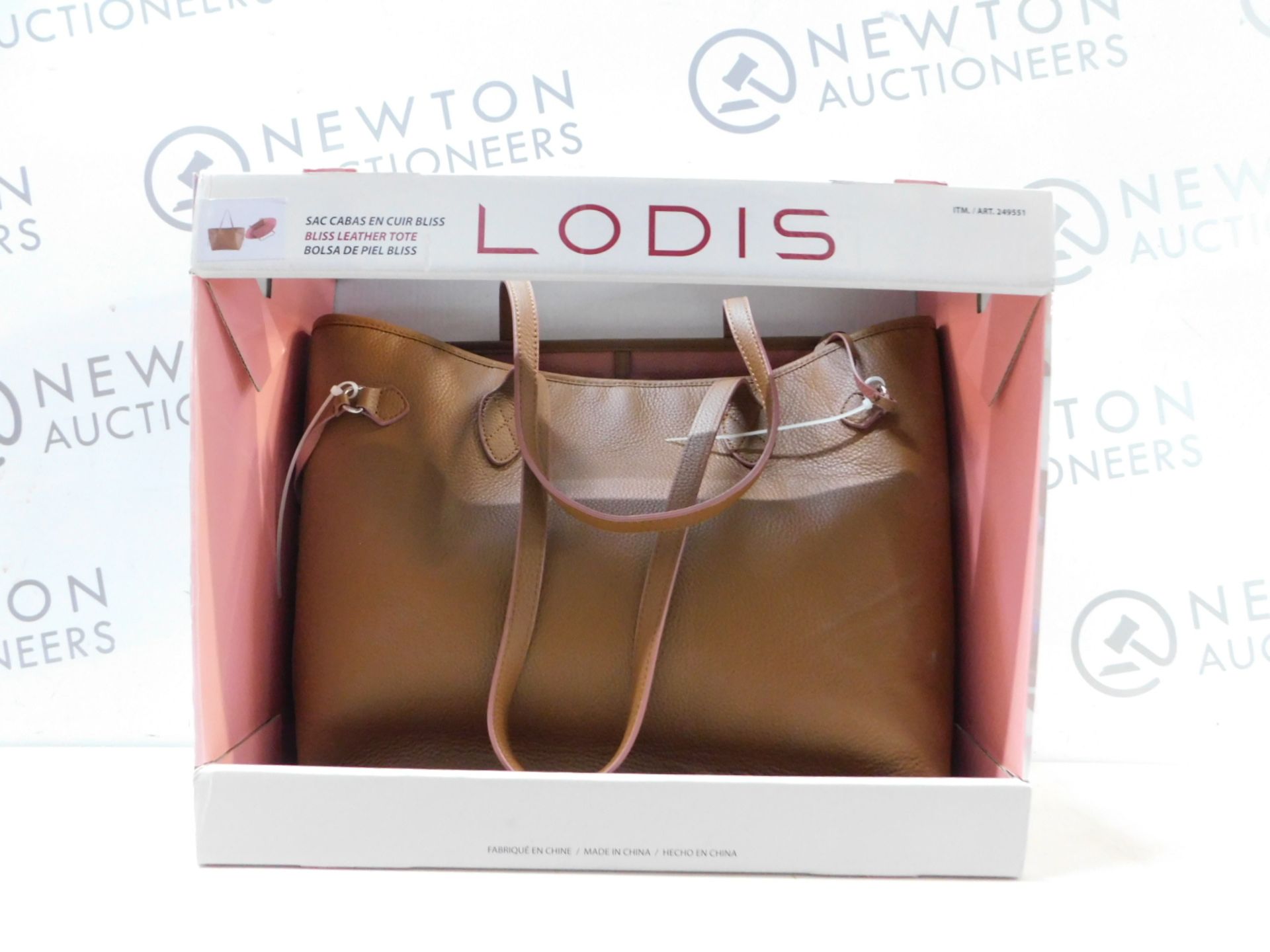 1 BRAND NEW BOXED LODIS BLISS LEATHER TOTE BAG RRP Â£49.99