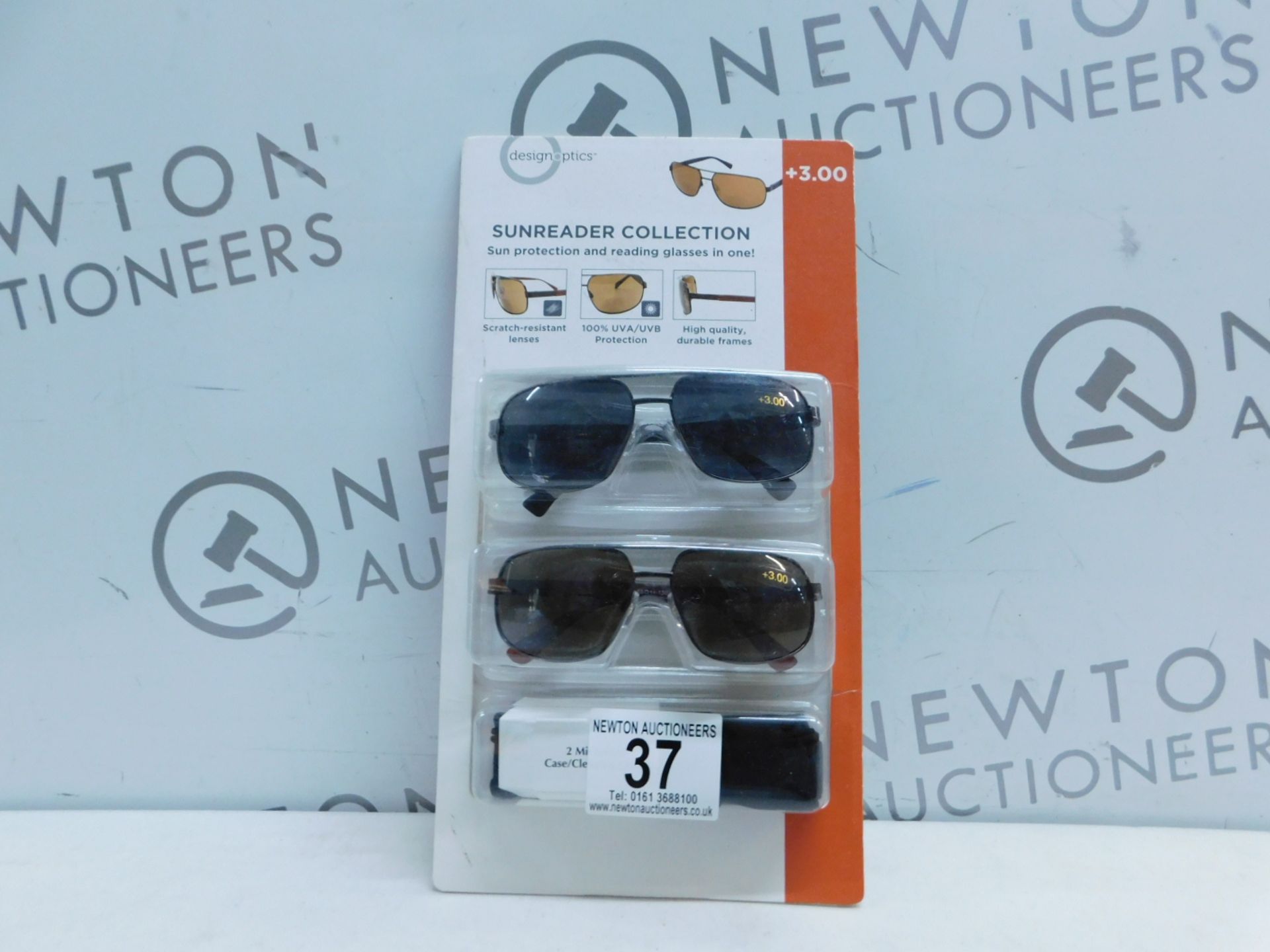 1 PACK OF DESIGN OPTICS SUNREADERS IN +2.00 STRENGTH RRP Â£19.99