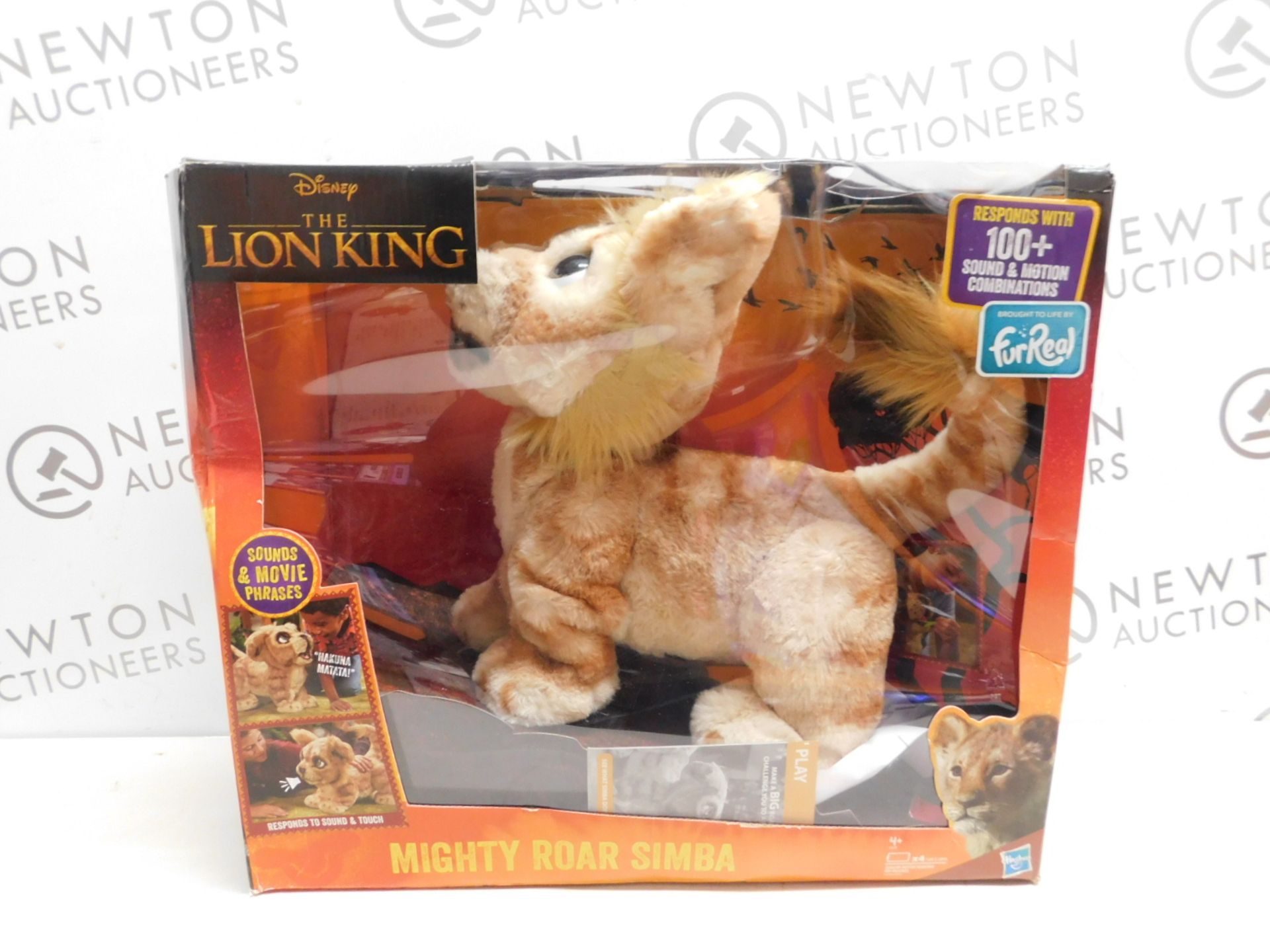 1 BOXED FURREAL DISNEY THE LION KING MIGHTY ROAR SIMBA RRP Â£119.99