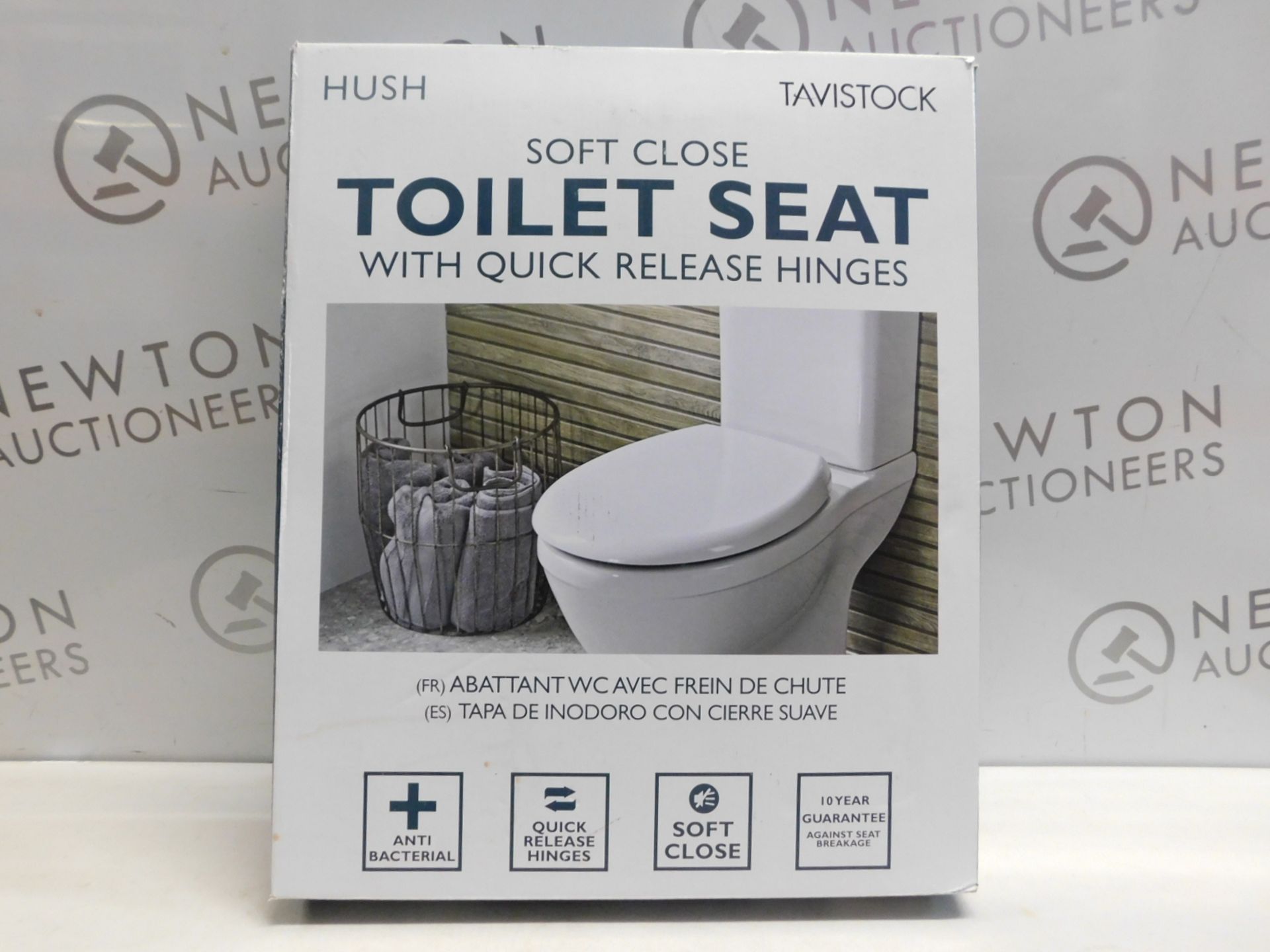 1 BOXED TAVISTOCK HUSH SOFT CLOSE QUICK RELEASE TOILET SEAT RRP Â£39.99