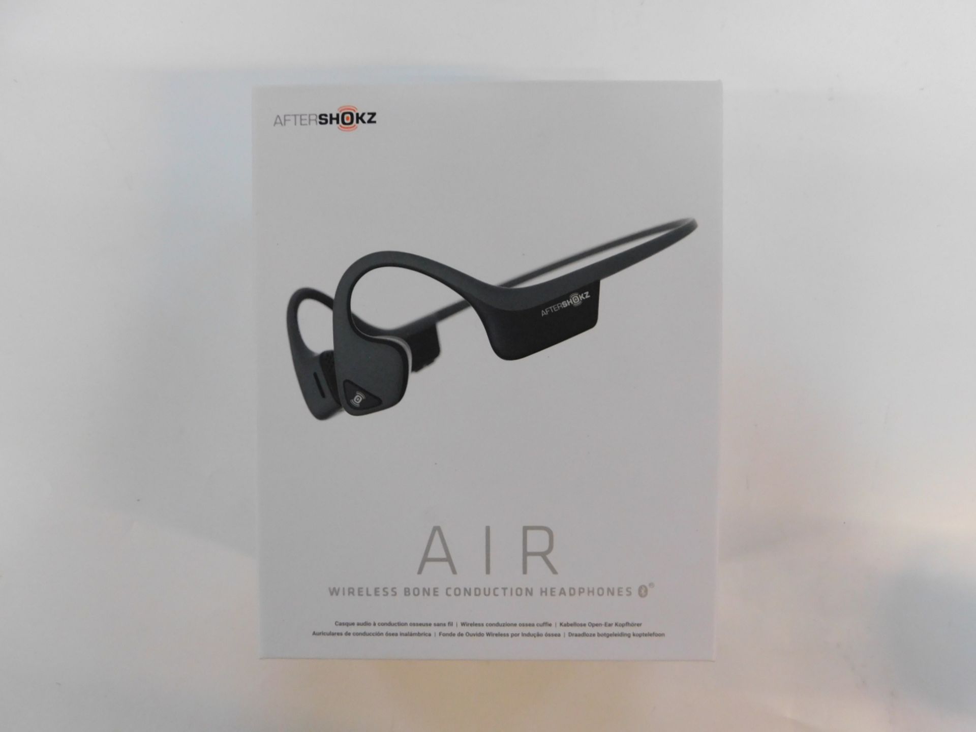 1 BOXED AFTERSHOKZ TREKZ AIR BONE CONDUCTION WIRELESS HEADPHONES RRP Â£99.99