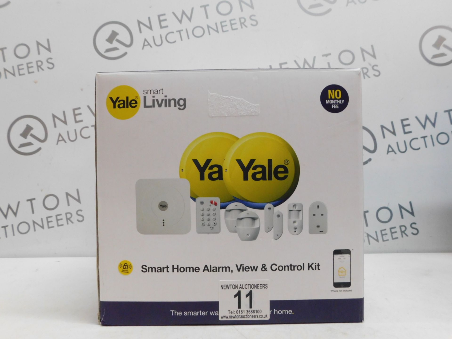 1 BOXED YALE SMART HOME ALARM, VIEW AND CONTROL KIT RRP Â£499