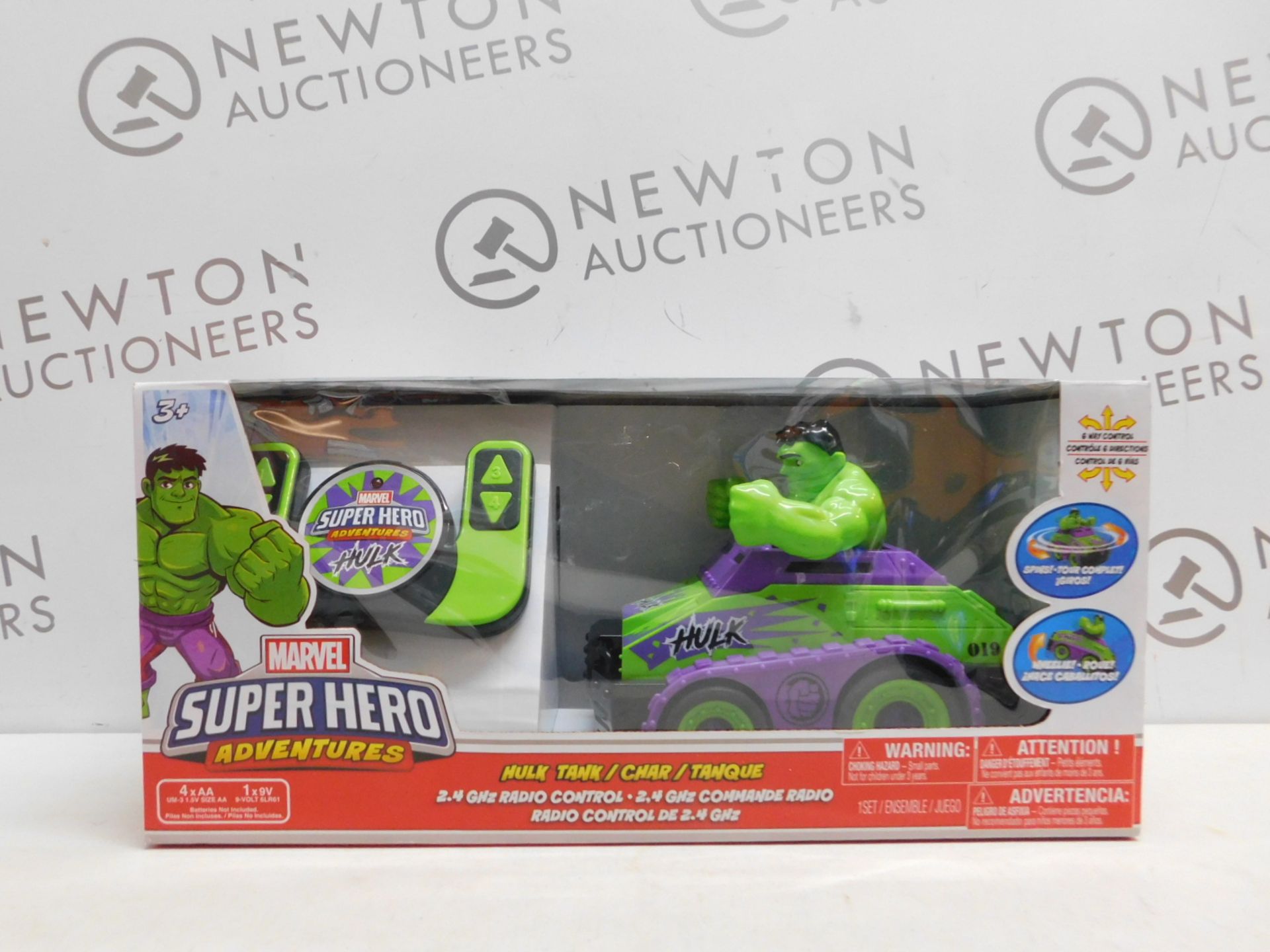 1 BOXED MARVEL SUPER HERO ADVENTURES HULK 2.4GHZ RADIO CONTROL BUGGY RRP Â£39.99