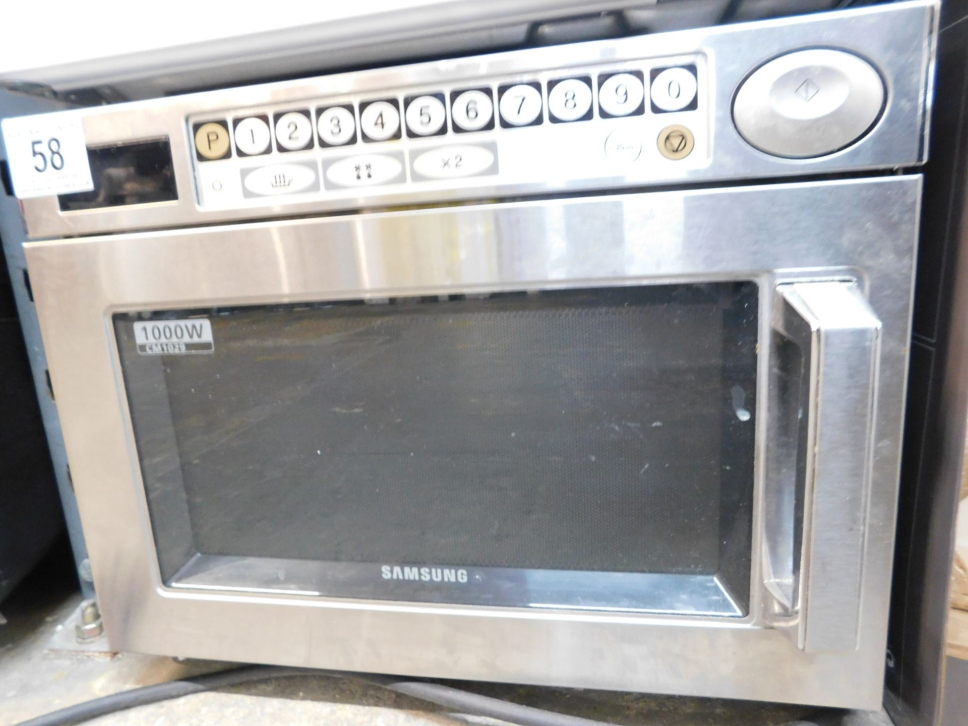 1 PANASONIC NN-K3HWM 3-IN-1 COMBINATON MICROWAVE WITH GRILL RACK RRP Â£229.99 (WORKING, IN EXCELLENT