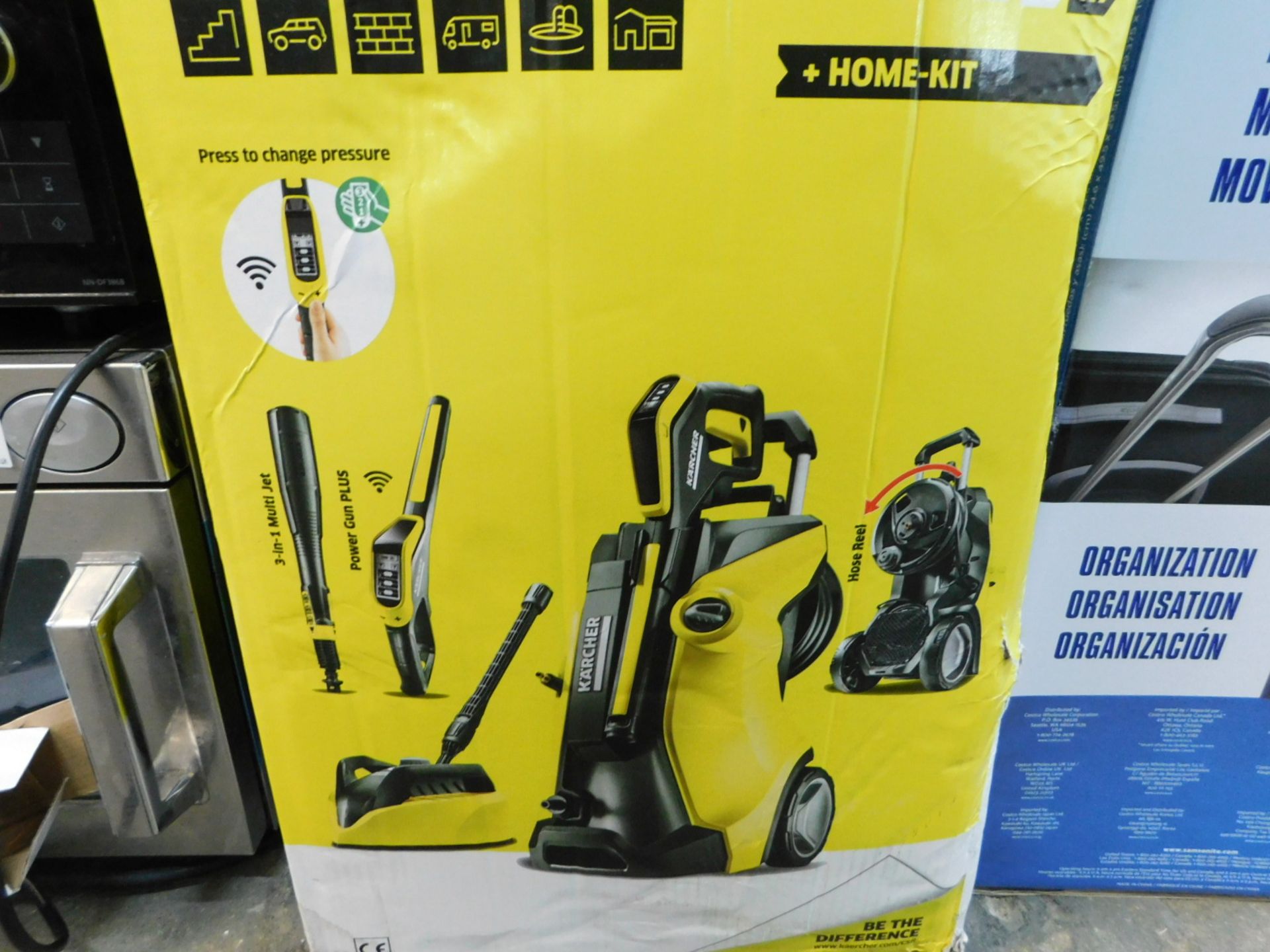 1 BOXED KARCHER K7 PREMIUM FULL CONTROL PLUS PRESSURE WASHER WITH ACCESSORIES RRP Â£569.99