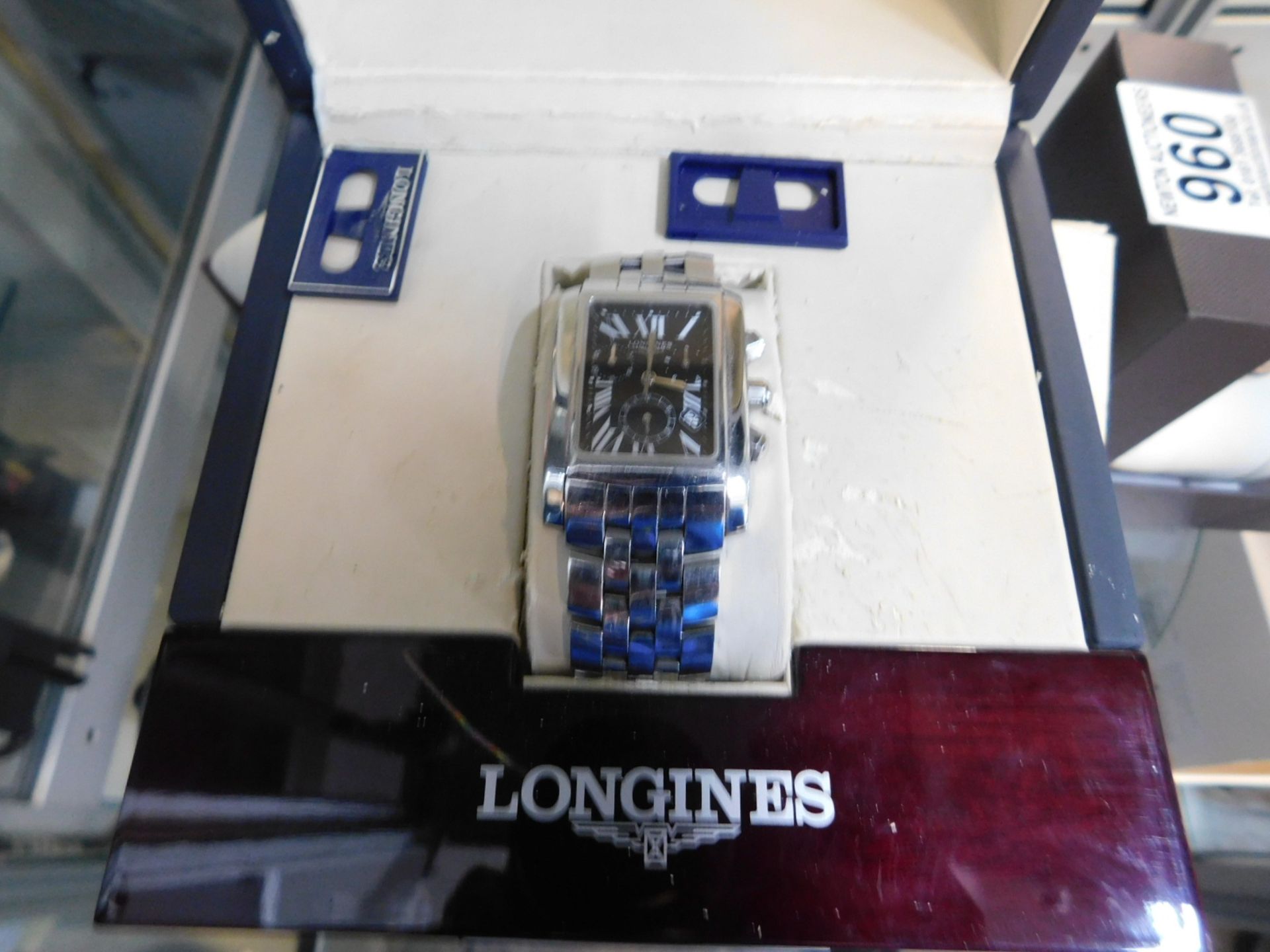 1 BOXED LONGINES GENTS CHRONOGRAPH DOLCEVITA WATCH MODEL L56804796 RRP Â£1299.99