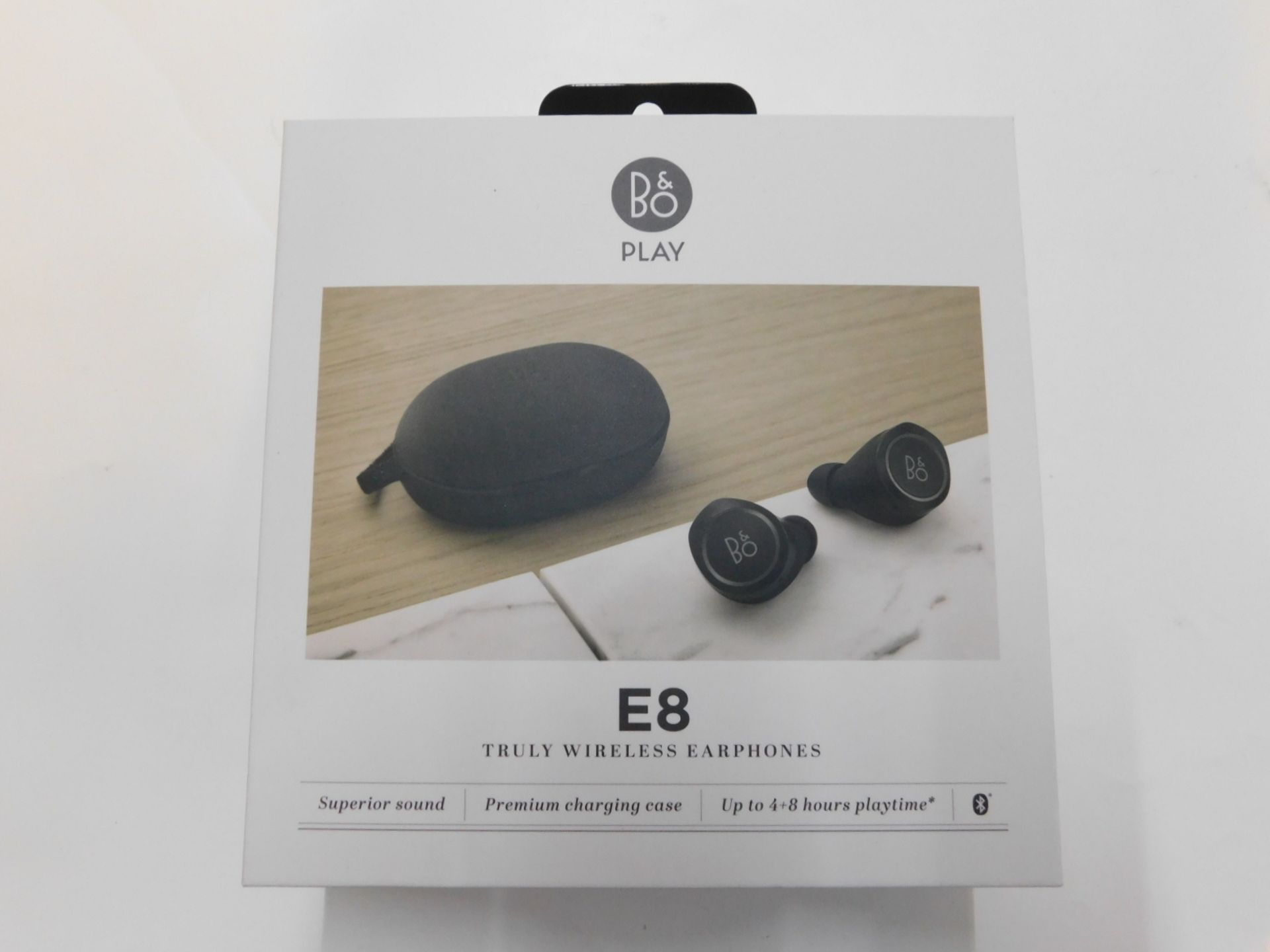 1 BOXED BANG AND OLUFSEN E8 TRUE WIRELESS BLUETOOTH EARPHONES RRP Â£299