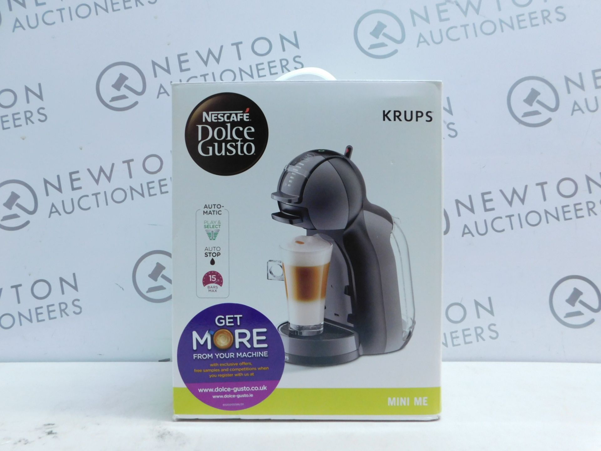 1 BOXED NESCAFE DOLCE GUSTO MINI ME AUTOMATIC COFFEE POD MACHINE BY KRUPS RRP Â£114.99