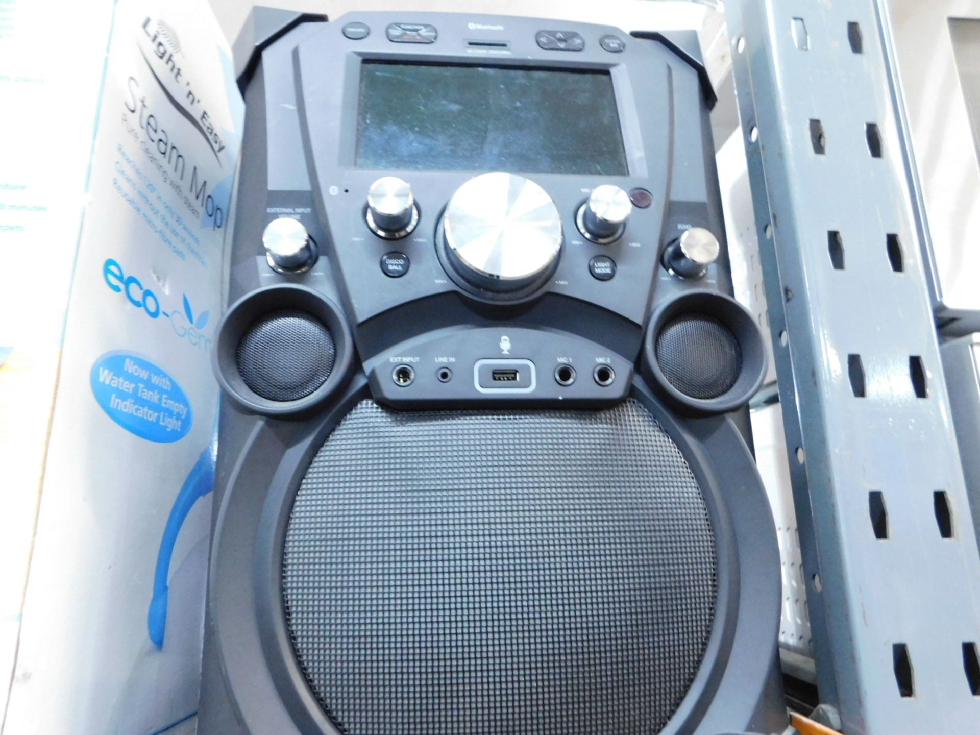 1 SINGING MACHINE SDL9037 FIESTA PORTABLE HD KAROAKE SYSTEM RRP Â£249.99