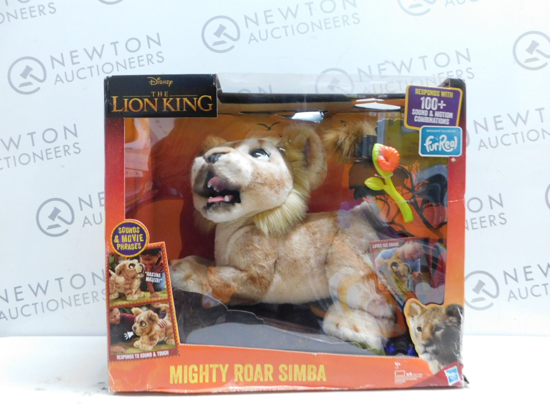 1 BOXED FURREAL DISNEY THE LION KING MIGHTY ROAR SIMBA RRP Â£119.99