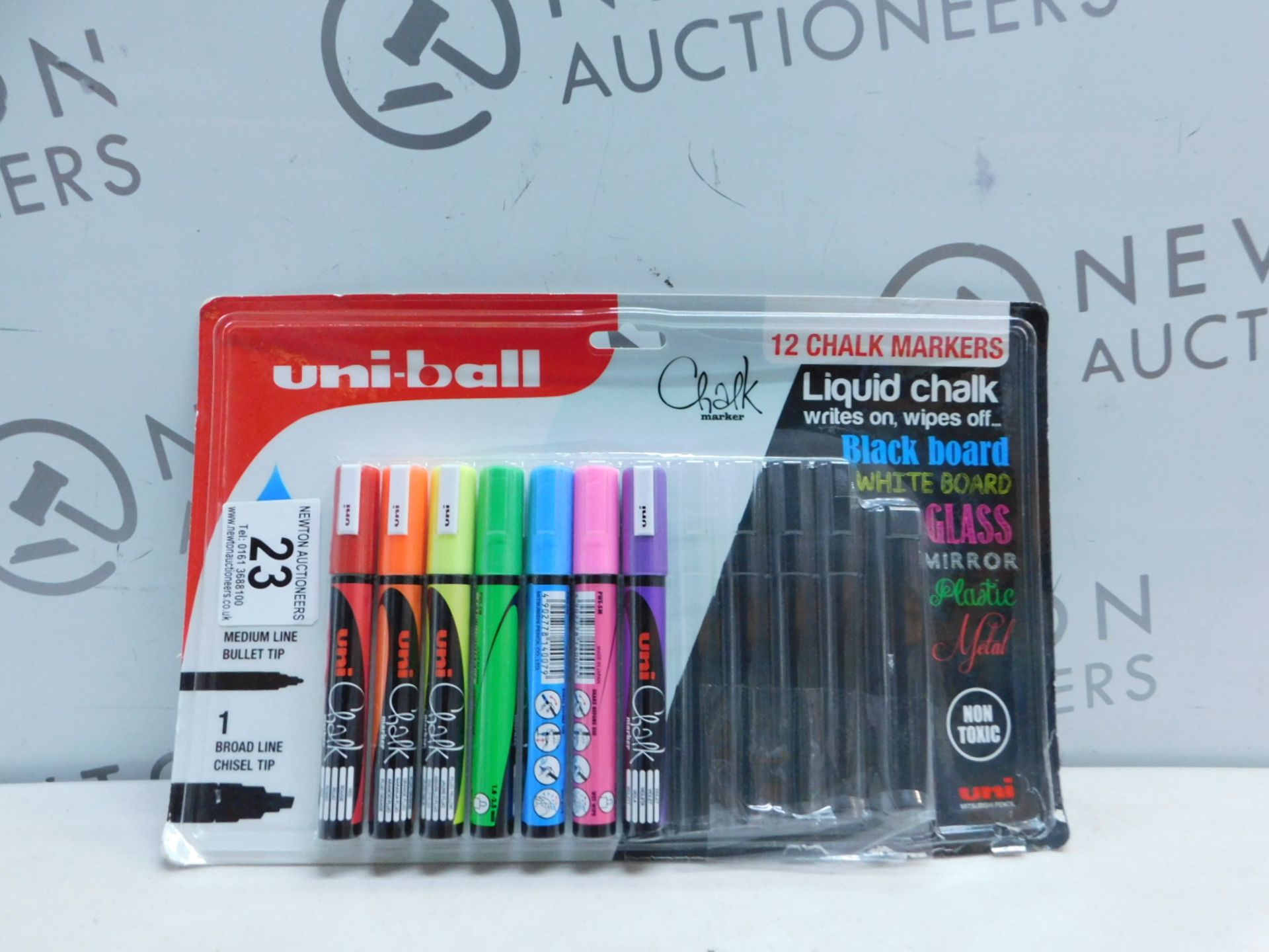 1 PACK OF UNI-BALL 6 (APPROX) LIQUID CHALK MARKERS RRP Â£19.99