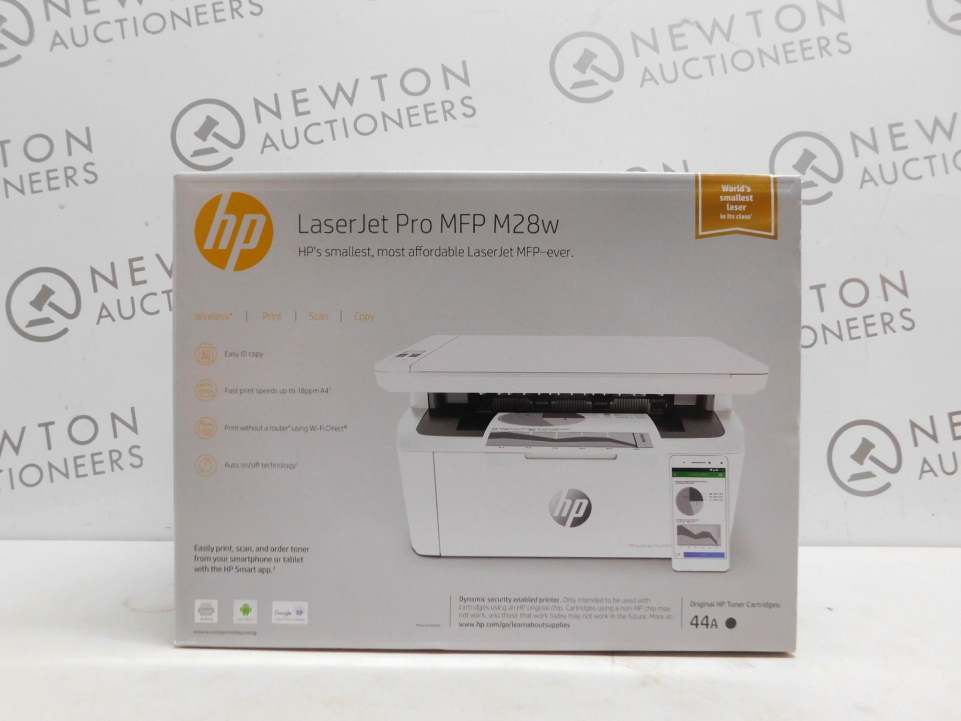 1 BOXED HP LASERJET PRO MFP M28W COMPACT MULTI-FUNCTION PRINTER RRP Â£129.99