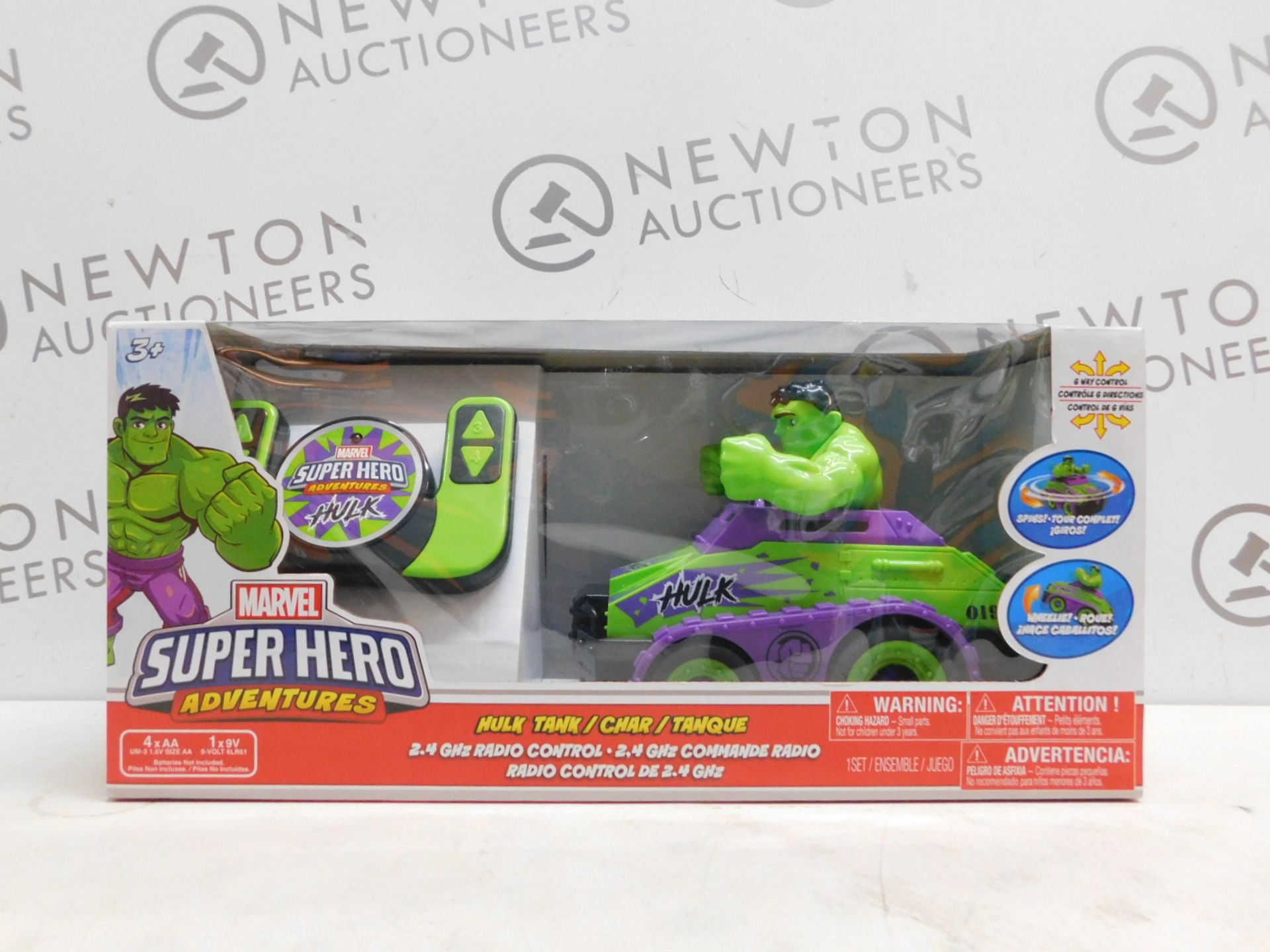 1 BOXED MARVEL SUPER HERO ADVENTURES HULK 2.4GHZ RADIO CONTROL BUGGY RRP Â£39.99