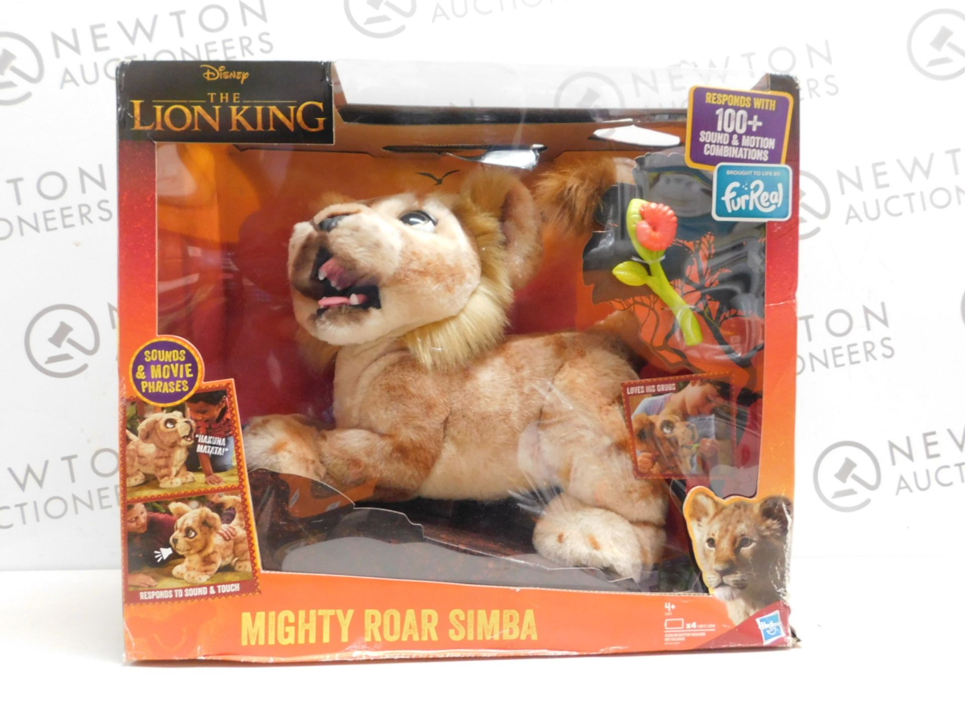 1 BOXED FURREAL DISNEY THE LION KING MIGHTY ROAR SIMBA RRP Â£119.99