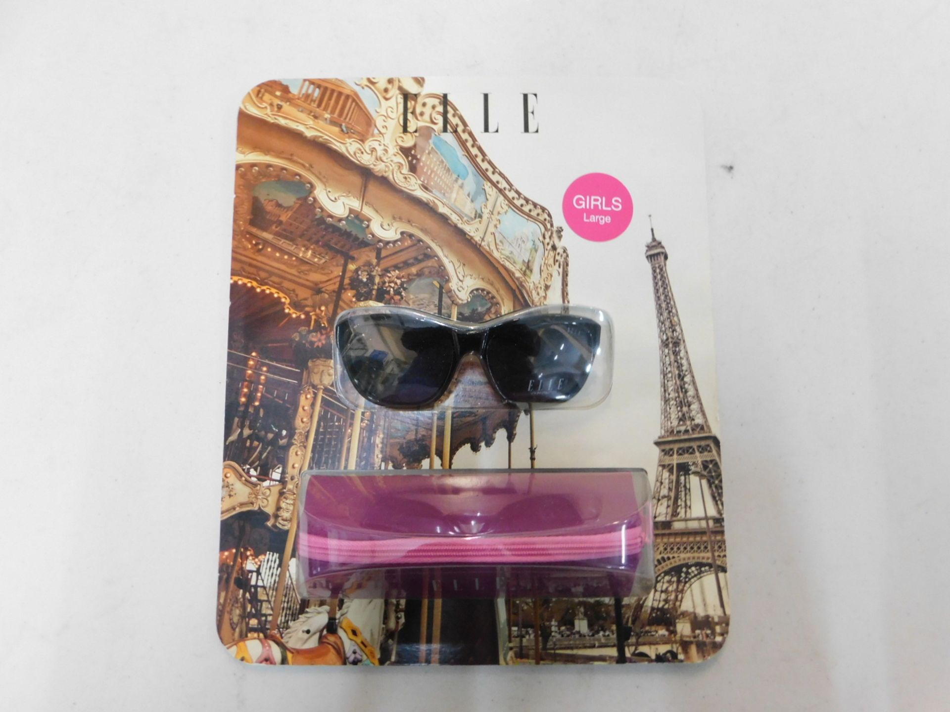 1 PACK OF ELLE GIRLS SUNGLASSES WITH CASE SIZE LARGE RRP Â£34.99