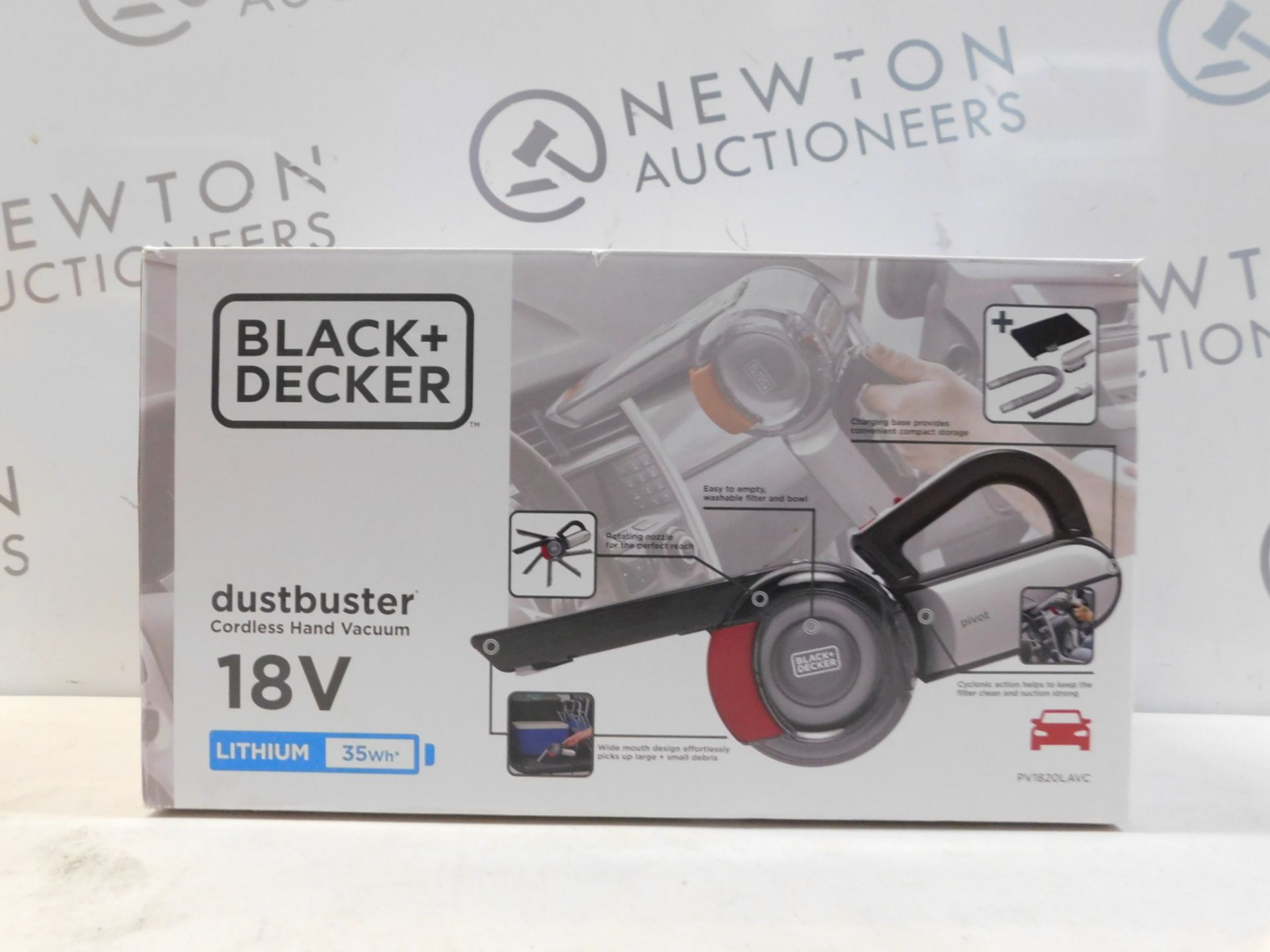 1 BOXED BLACK & DECKER DUSTBUSTER PIVOT PV1805 CN HANDHELD VACUUM RRP Â£89.99