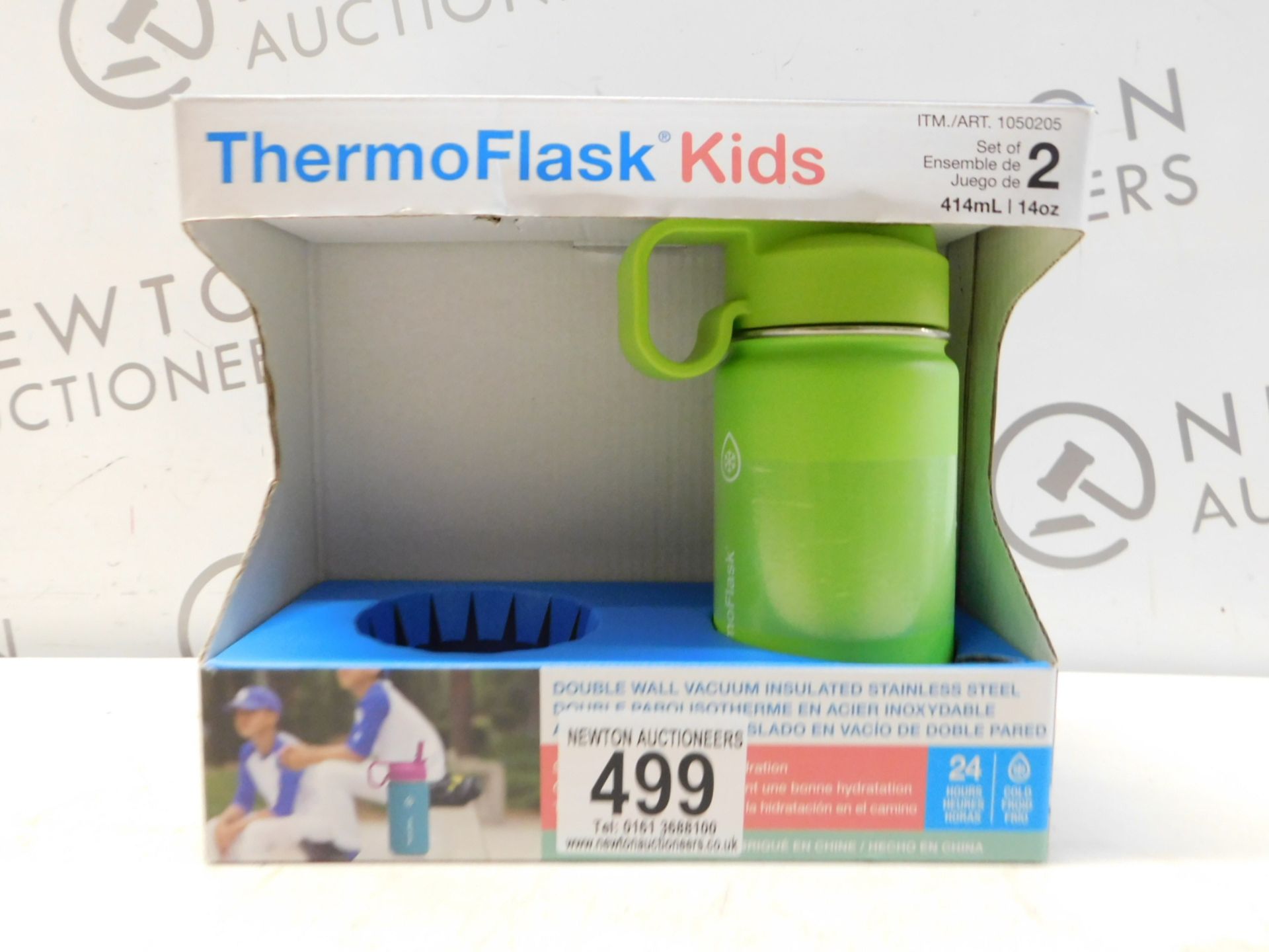 1 BOXED THERMOFLASK KIDS DOUBLE WALL VACUUM INSULATED STAINLESS STEEL WATER BOTTLE RRP Â£19.99