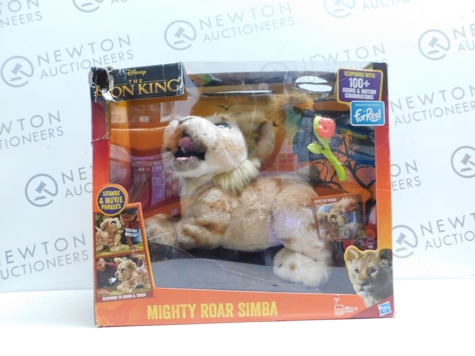 1 BOXED FURREAL DISNEY THE LION KING MIGHTY ROAR SIMBA RRP Â£119.99