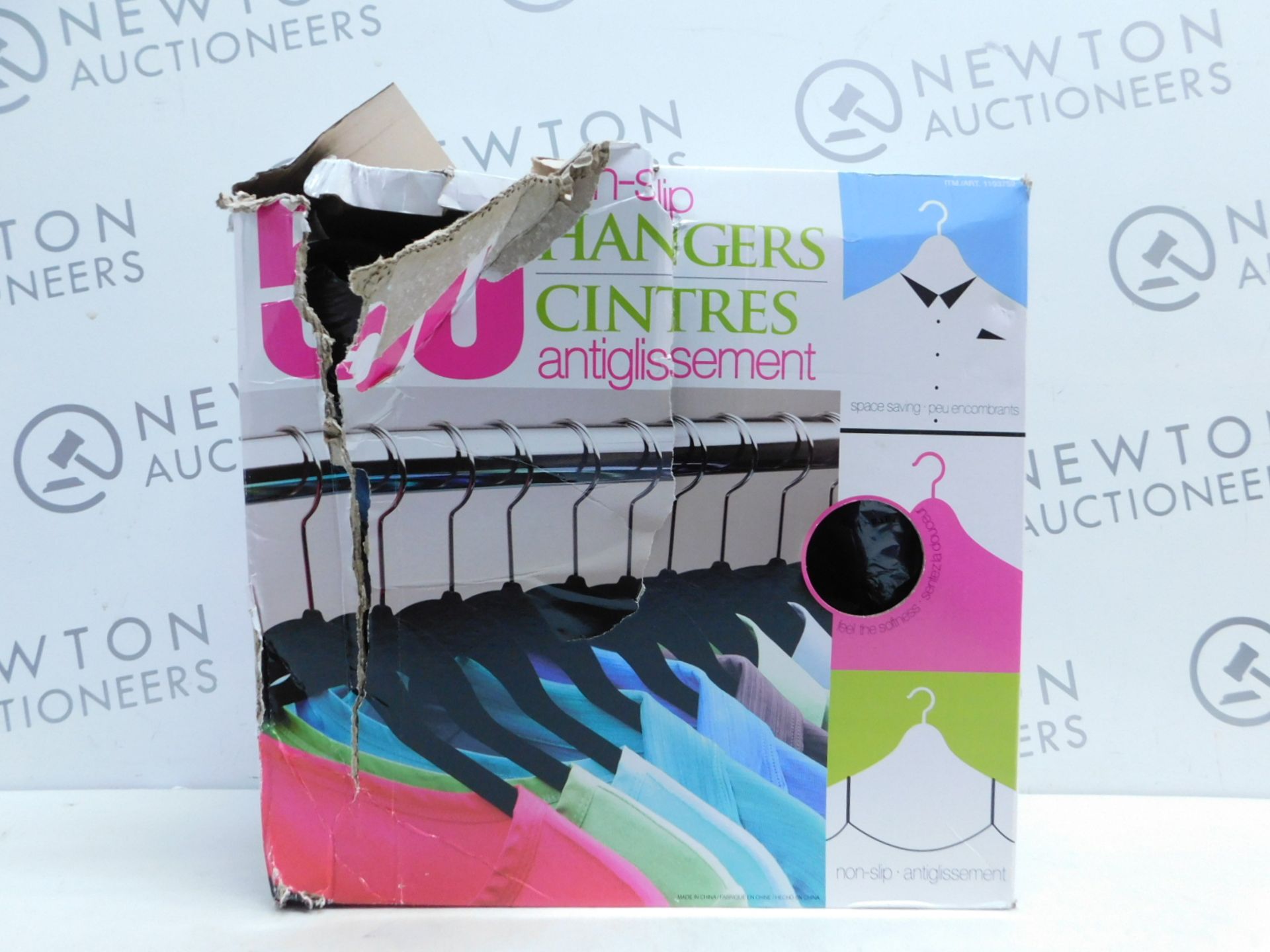 1 BOX OF APPROXIMATELY 50 NON SLIP HANGERS RRP Â£39.99