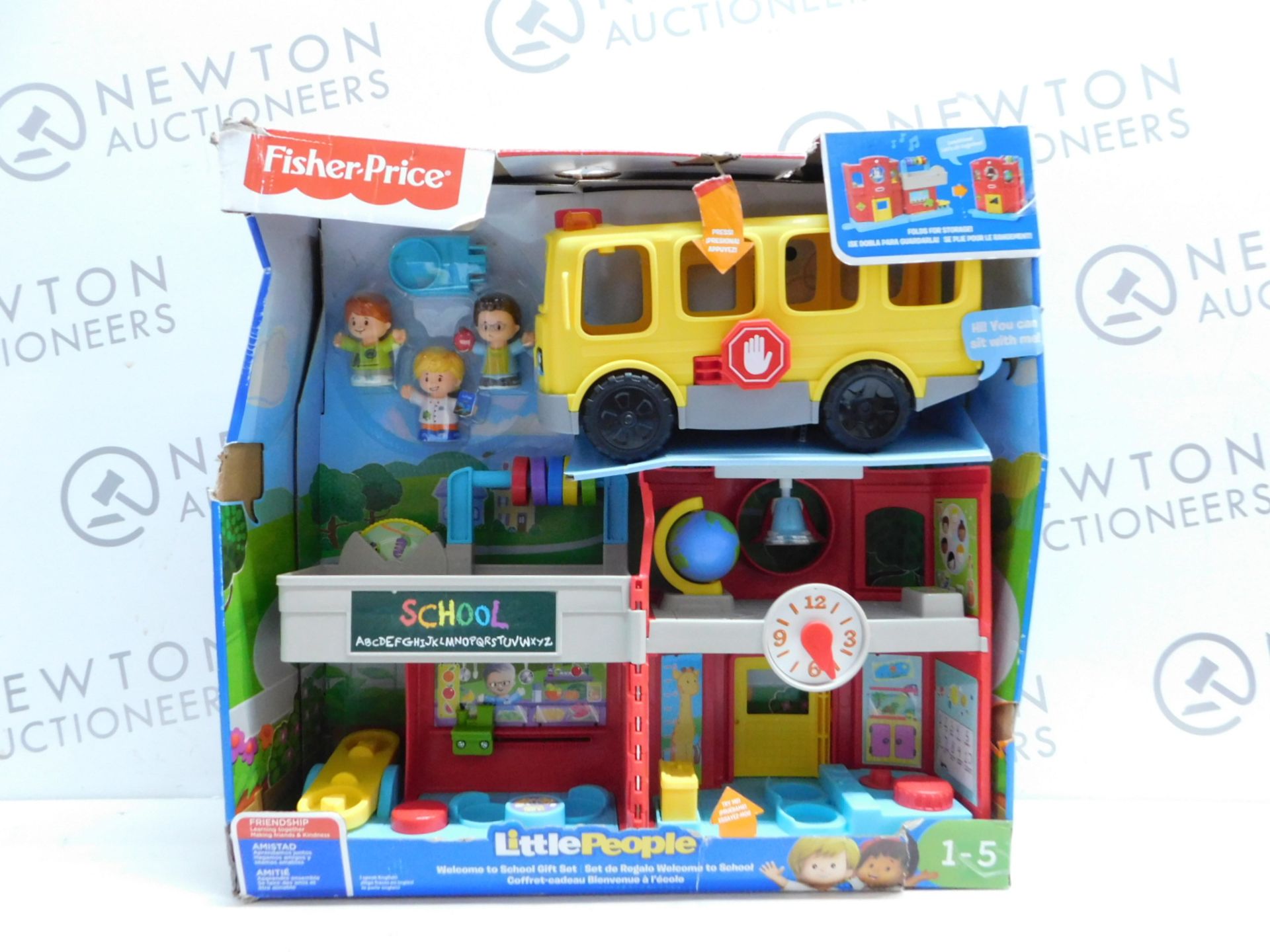 1 BOXED FISHER PRICE LITTLE PEOPLE WELCOME TO SCHOOL GIFT SET RRP Â£34.99