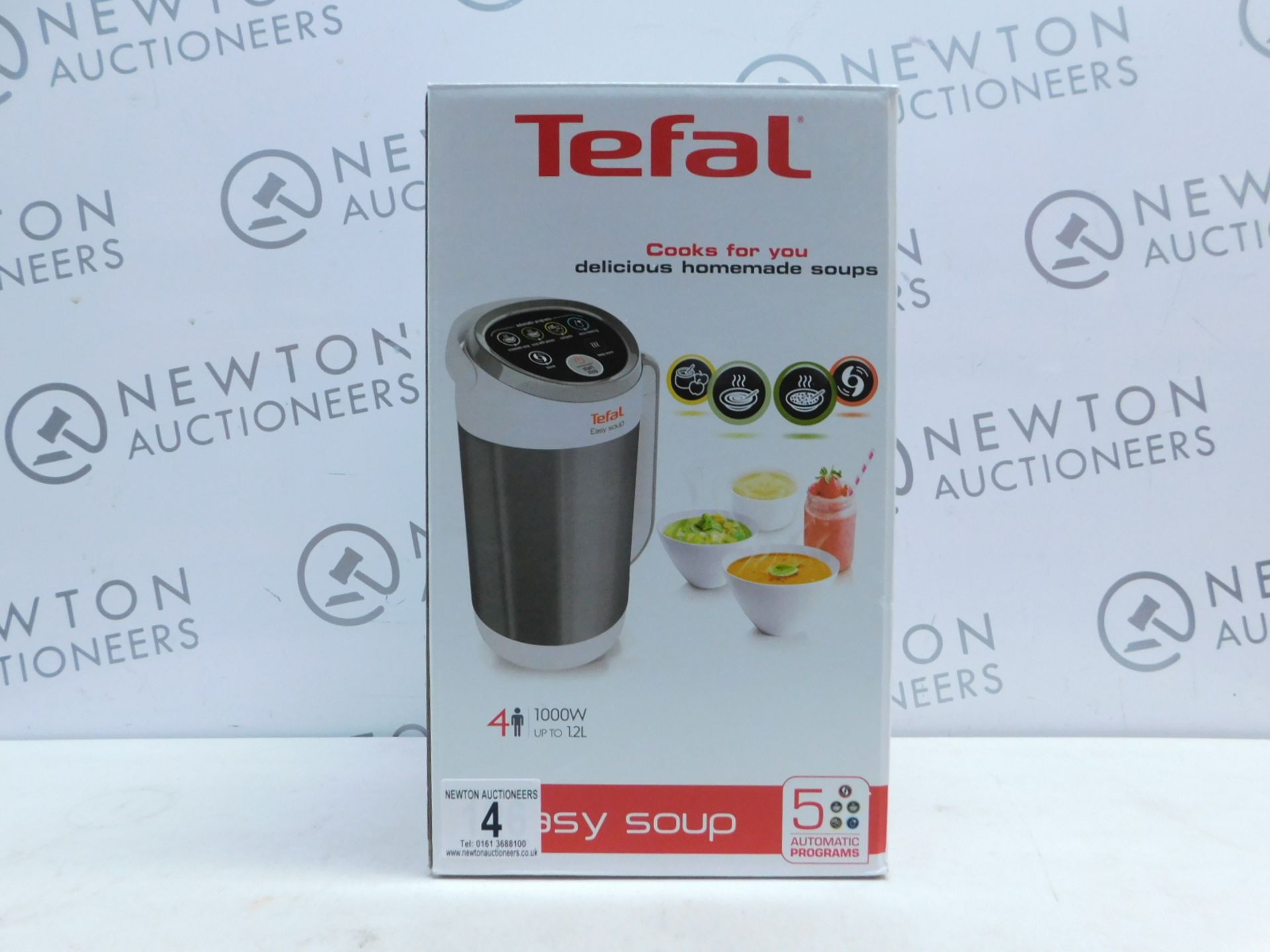 1 BOXED TEFAL BL841140 EASY SOUP MAKER RRP Â£89.99