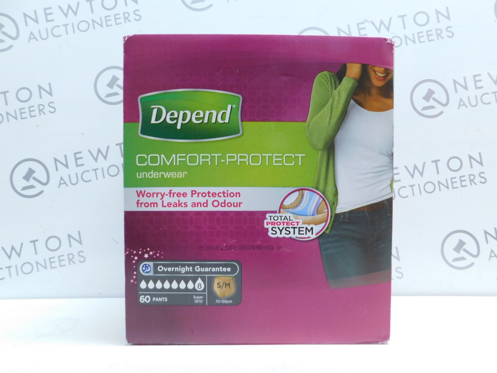 1 BOX OF 54 (APPROX) DEPEND UNDERWEAR DRY 5 FOR WOMEN SIZE L RRPÂ£44.99