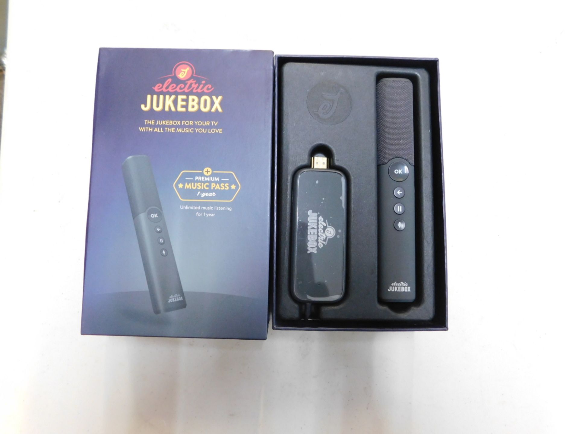 1 PACK OF ELECTRIC JUKEBOX STICK WITH REMOTE CONTROL RRP Â£199