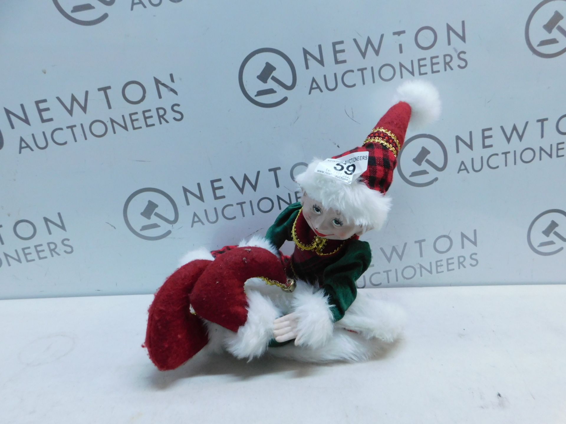 1 FESTIVE CREEPY ELF DOLL RRP Â£19.99