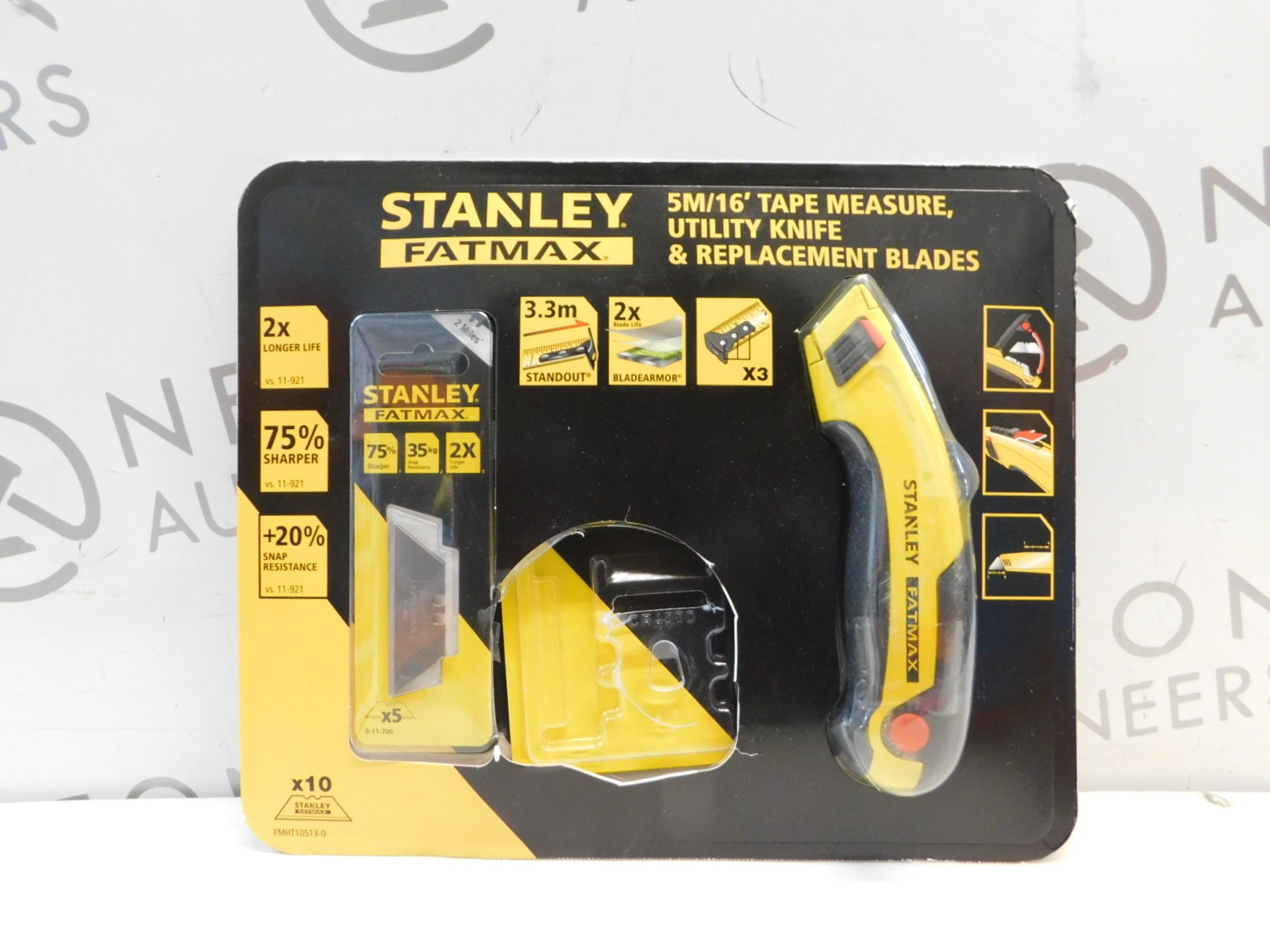 1 PACK OF STANLEY FATMAX UTILITY KNIFE & REPLACEMENT BLADES RRP Â£29.99