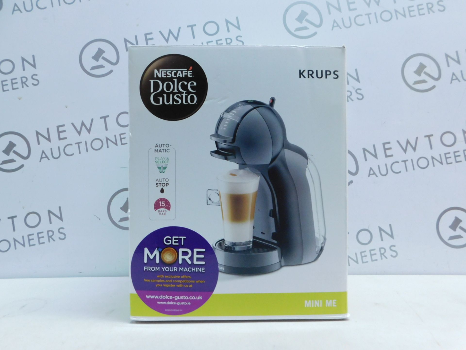 1 BOXED NESCAFE DOLCE GUSTO MINI ME AUTOMATIC COFFEE POD MACHINE BY KRUPS RRP Â£114.99