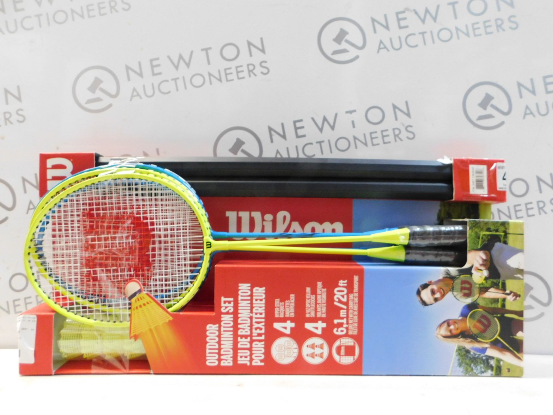 1 PACK OF WILSON 4 PERSON BADMINTON SET RRP Â£44.99