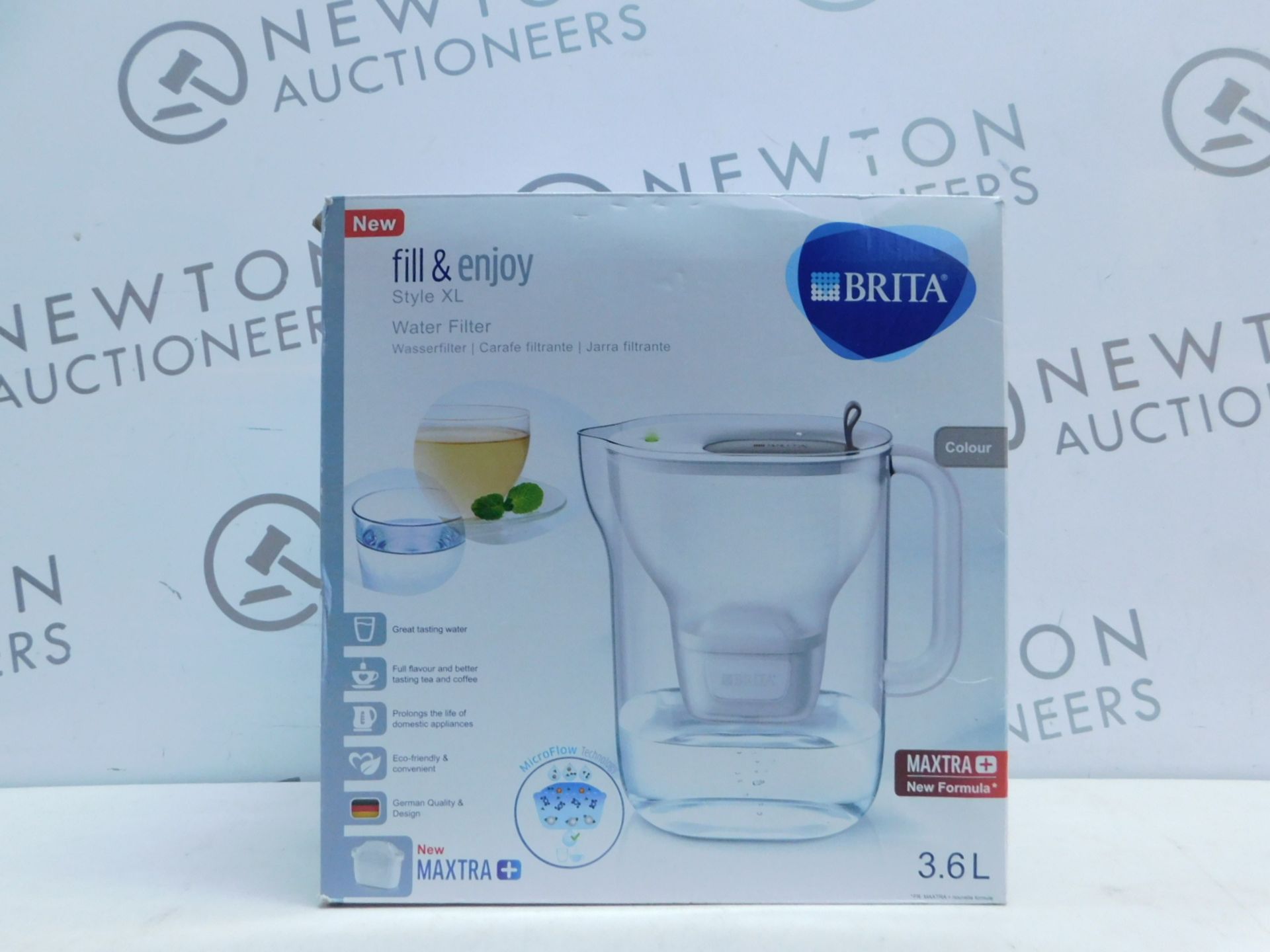 1 BOXED BRITA ELEMARIS WATER FILTER JUG RRP Â£29.99